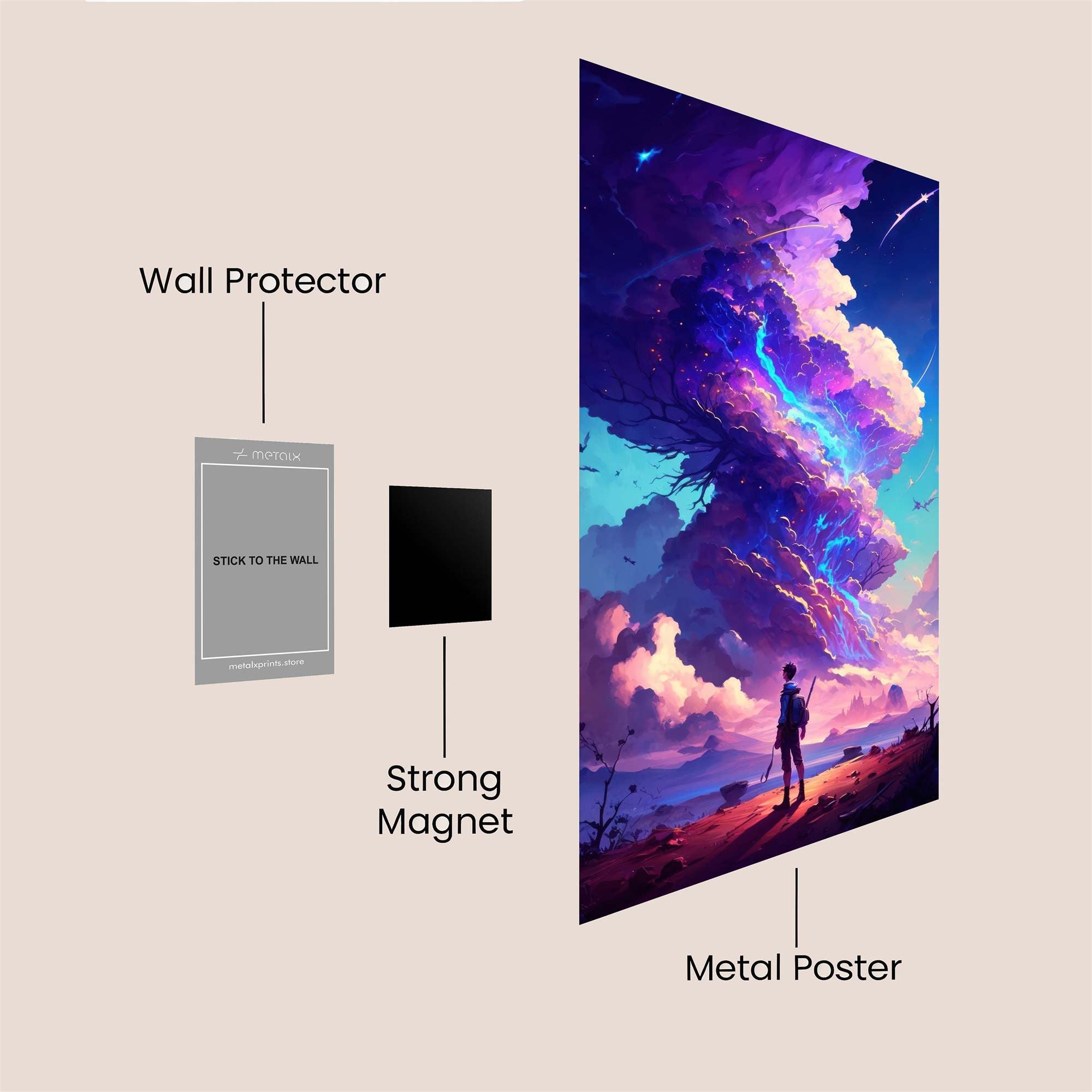 Ibis Monarch Safe Wall Magnetic / M