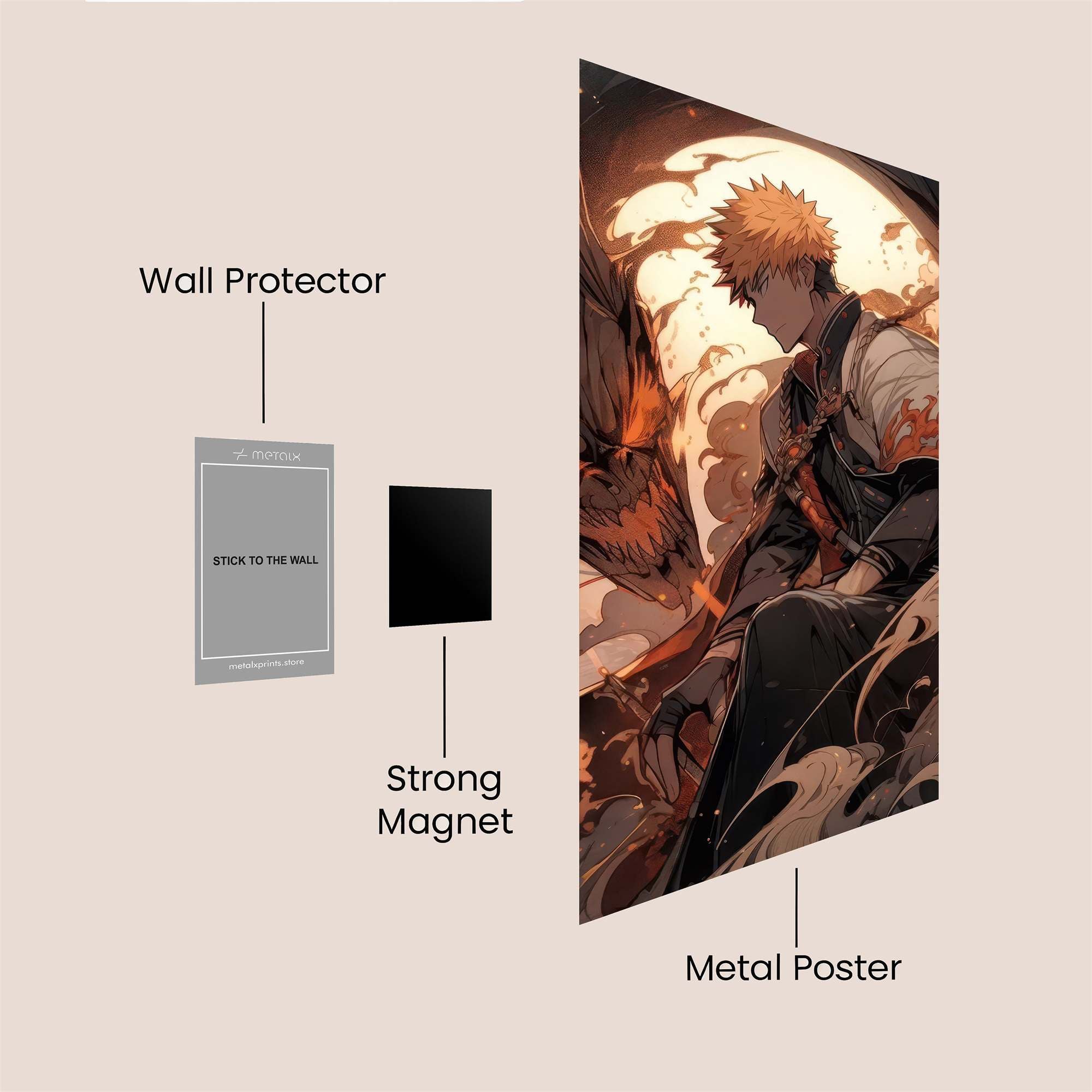 Cosmic Serenity Safe Wall Magnetic / M