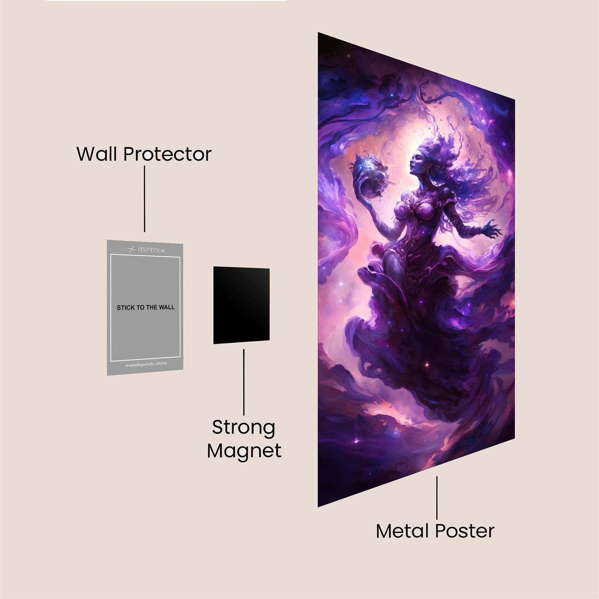 Wizard's Wrath Safe Wall Magnetic / M