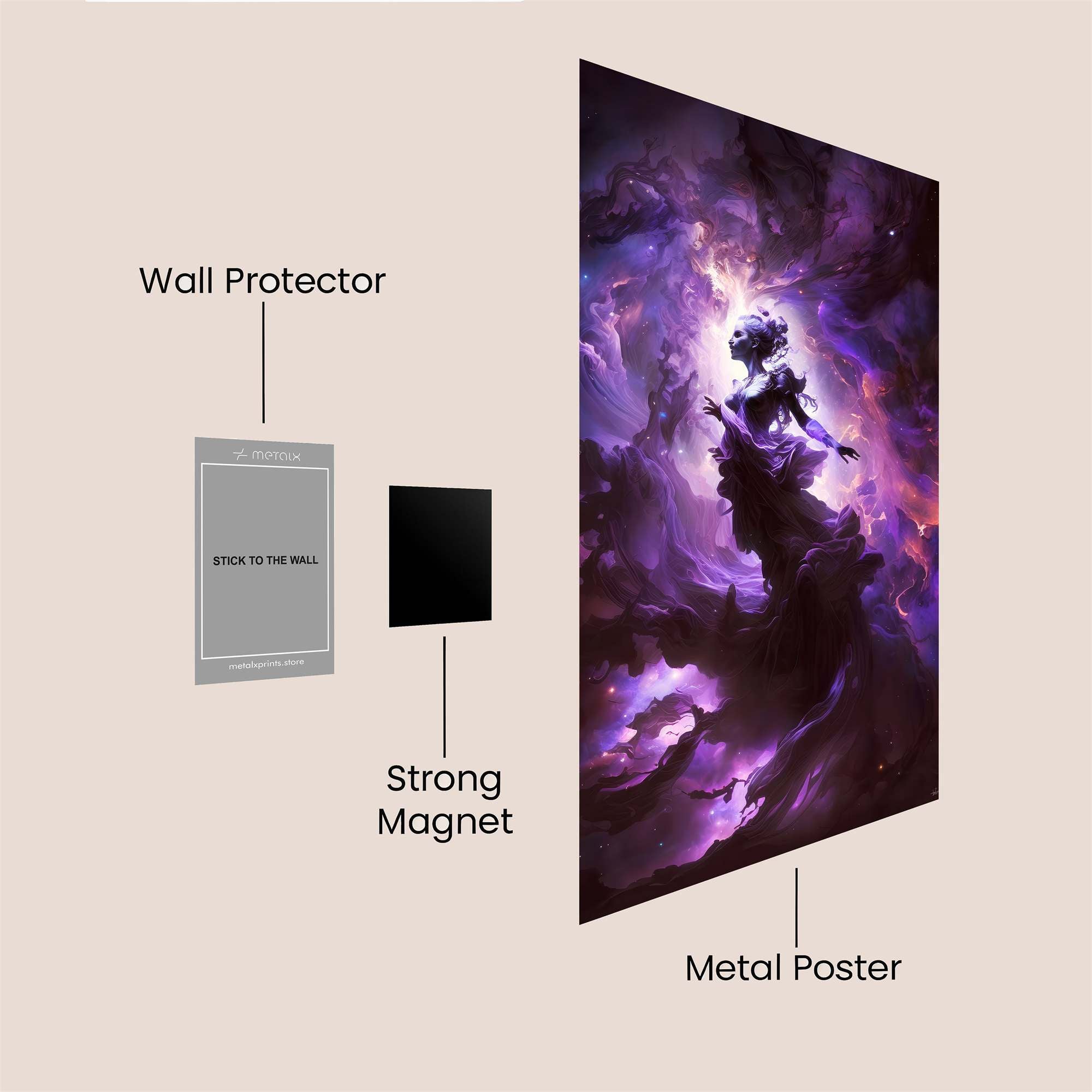 Wizard Toad Safe Wall Magnetic / M