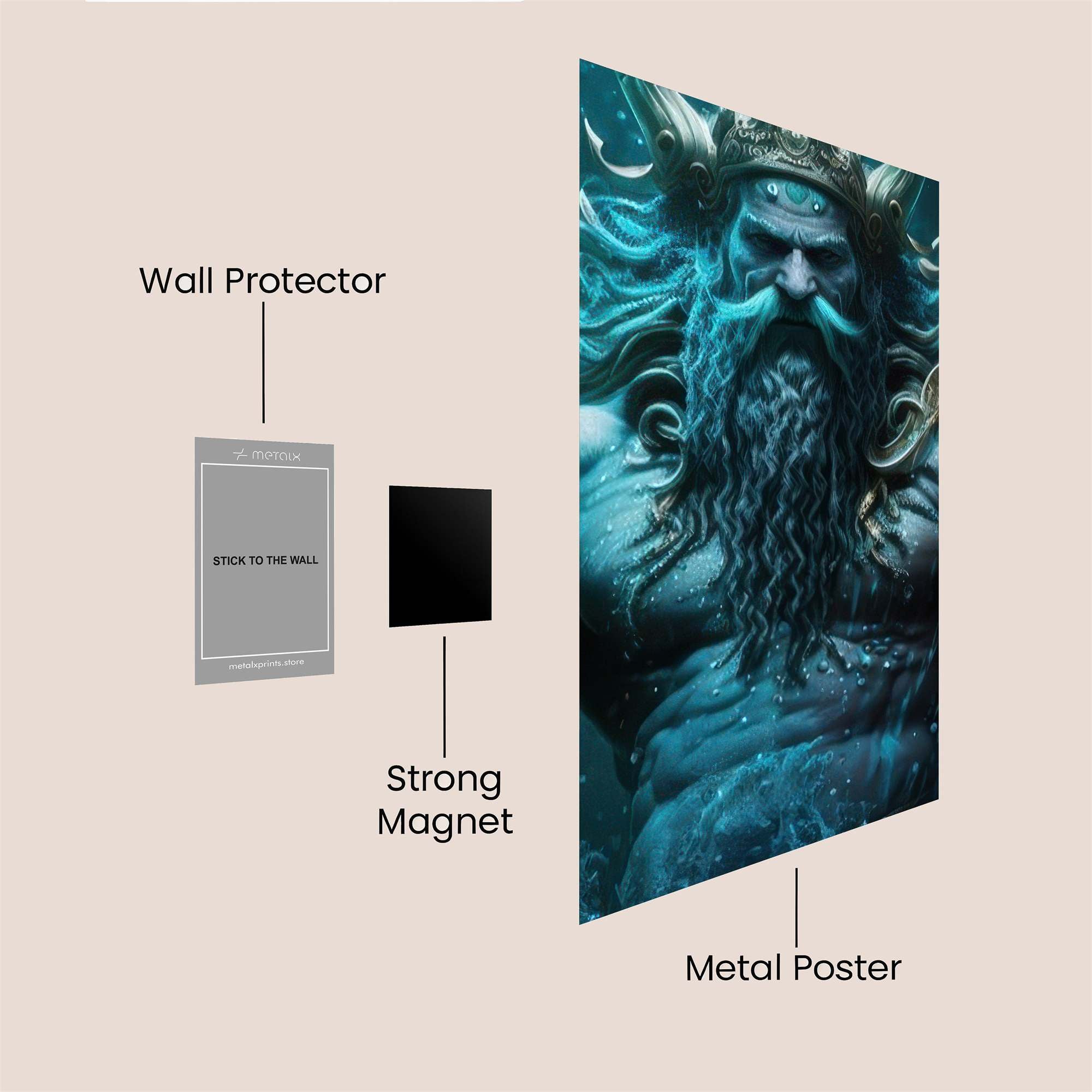 Celestial Majesty Safe Wall Magnetic / M