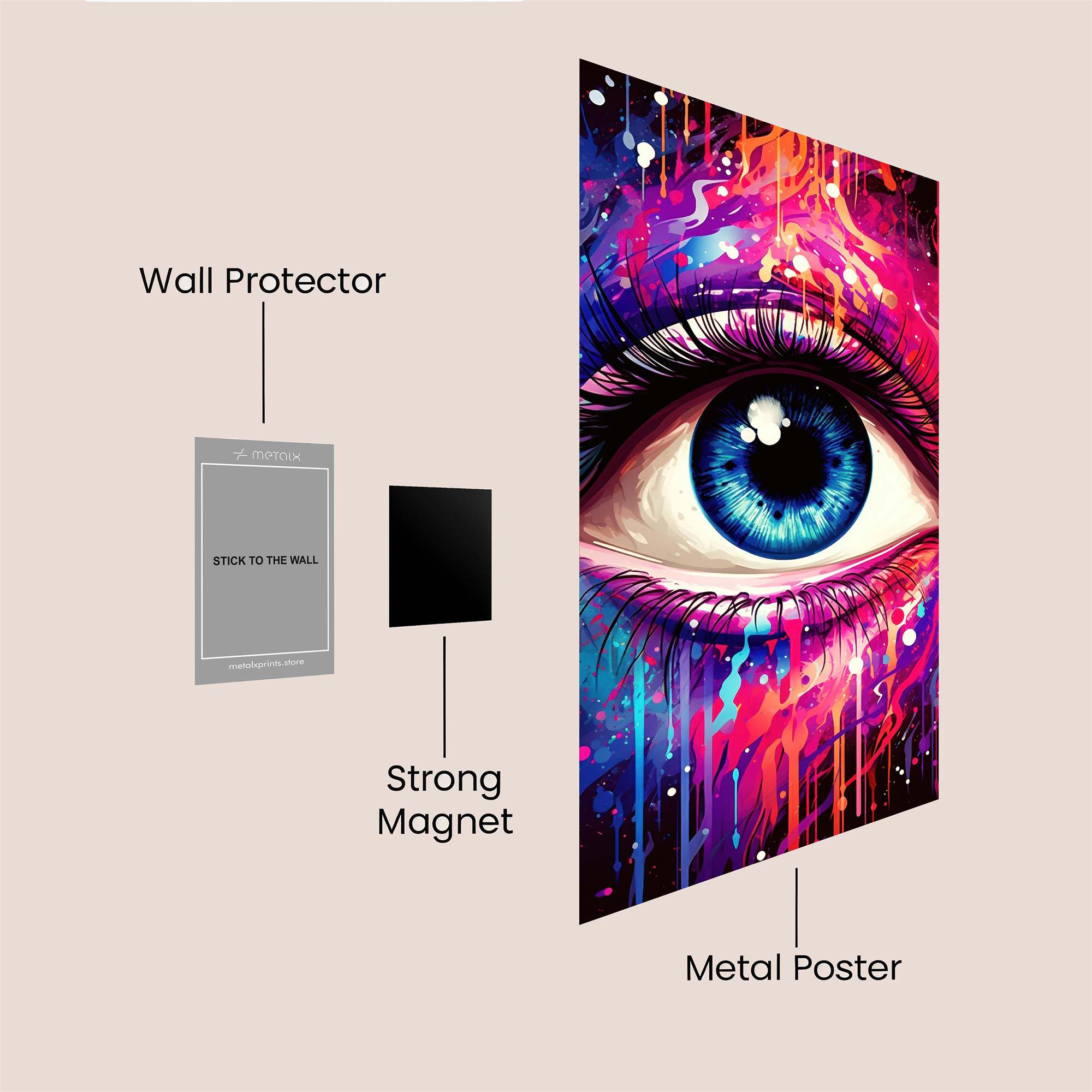 Horus Enigmatic Safe Wall Magnetic / M