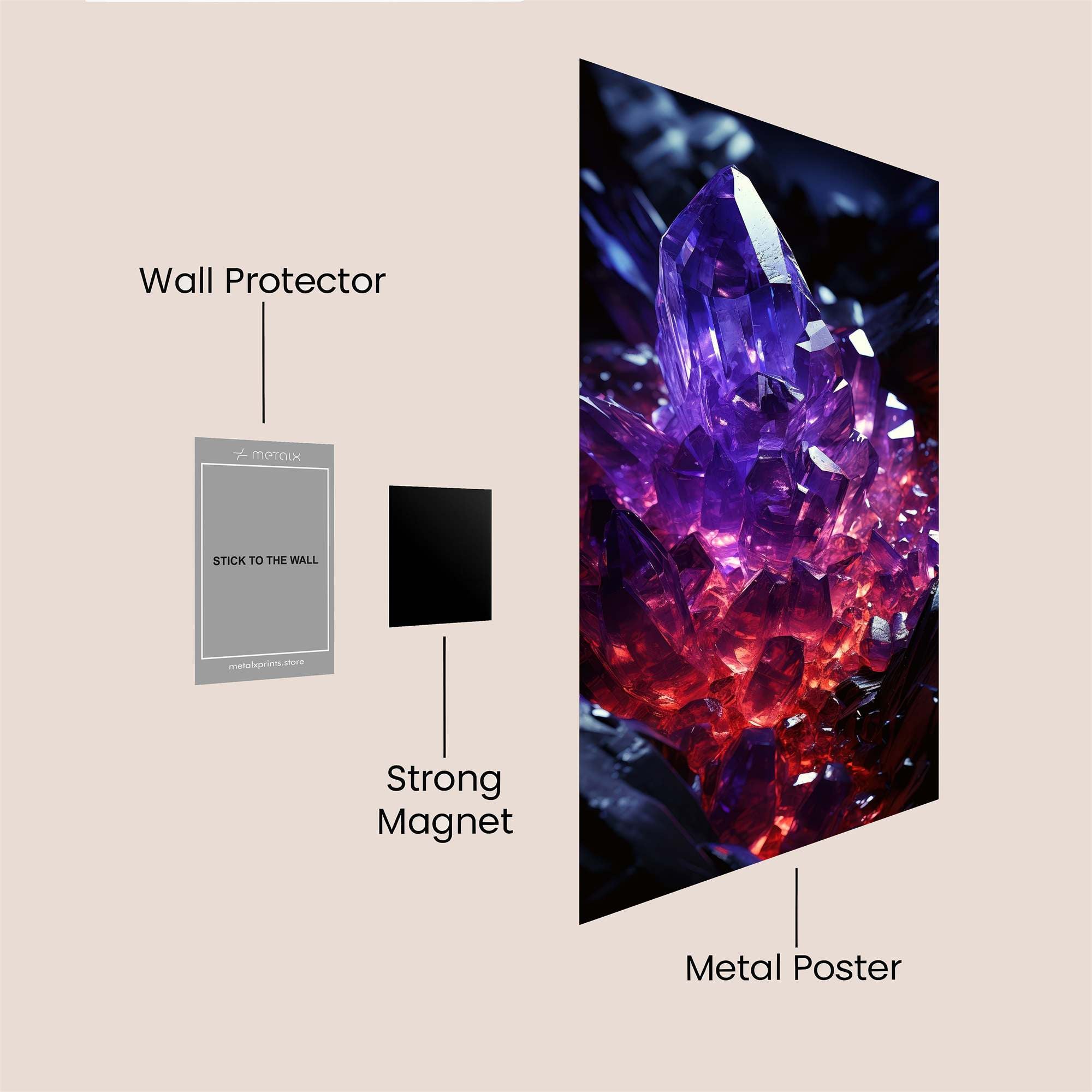 Owl Nebula Safe Wall Magnetic / M