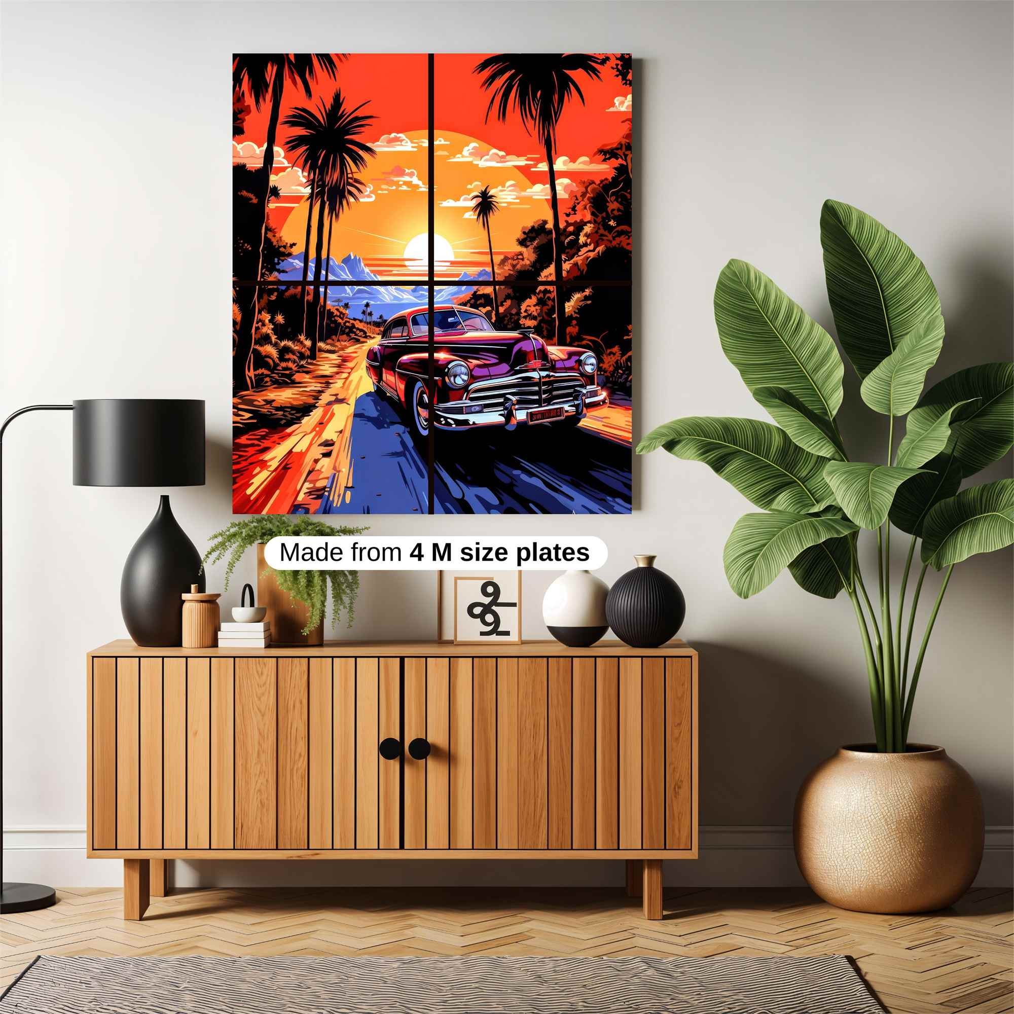 Aquarius Dreaming Safe Wall Magnetic / M