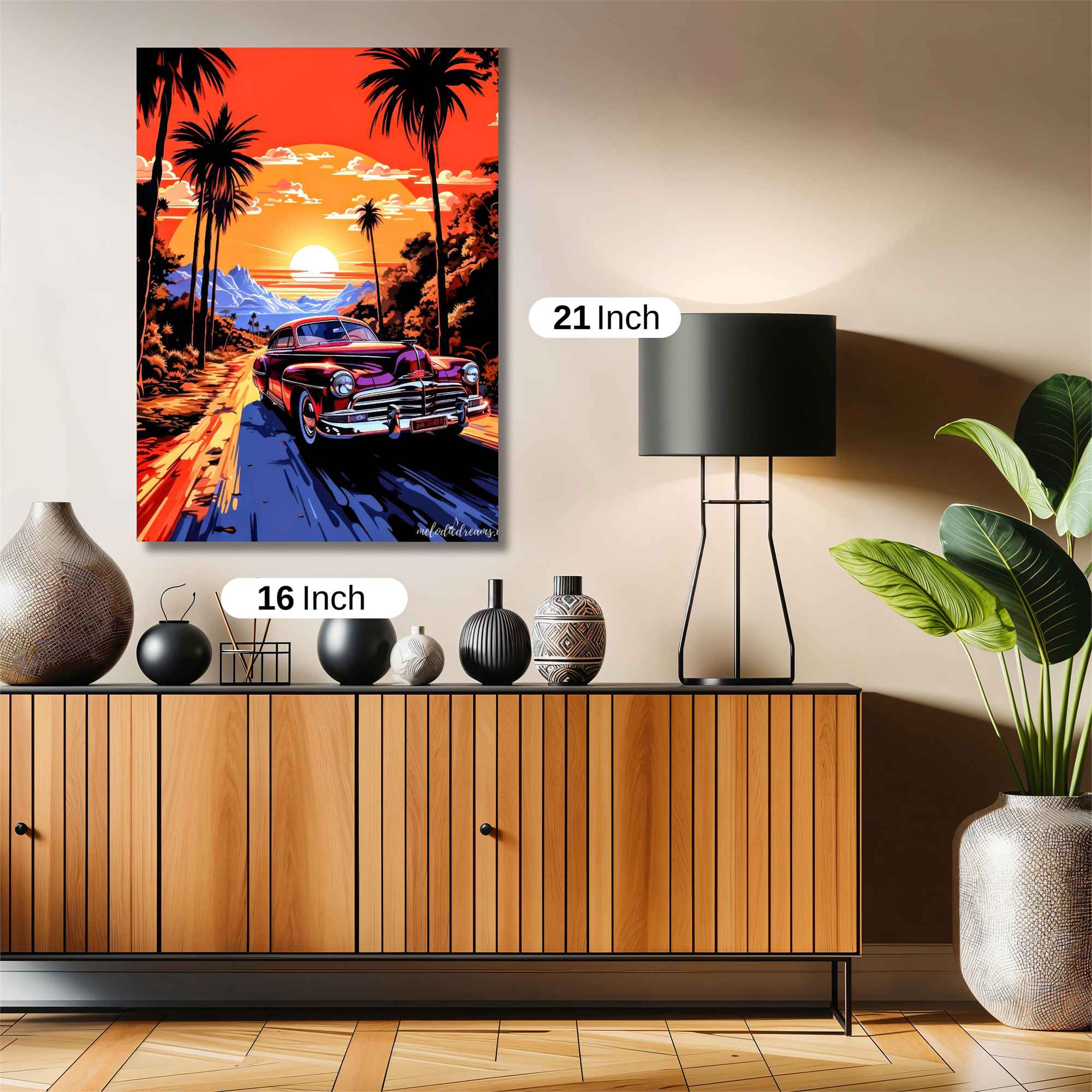 Aquarius Dreaming Safe Wall Magnetic / M