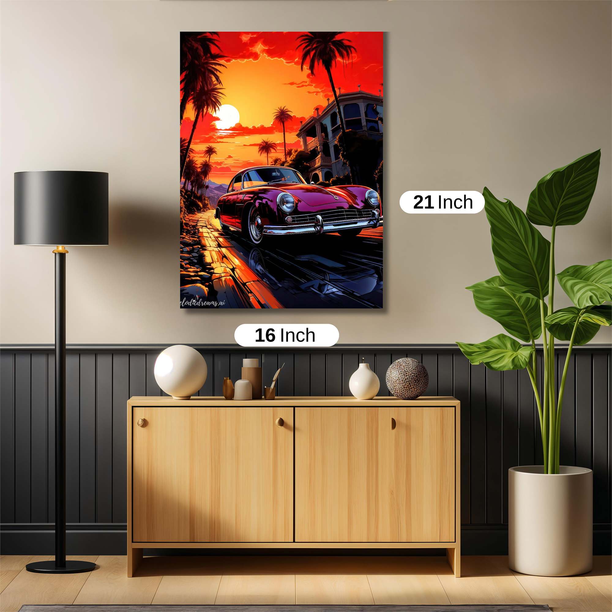 Galactic Gaze Safe Wall Magnetic / M