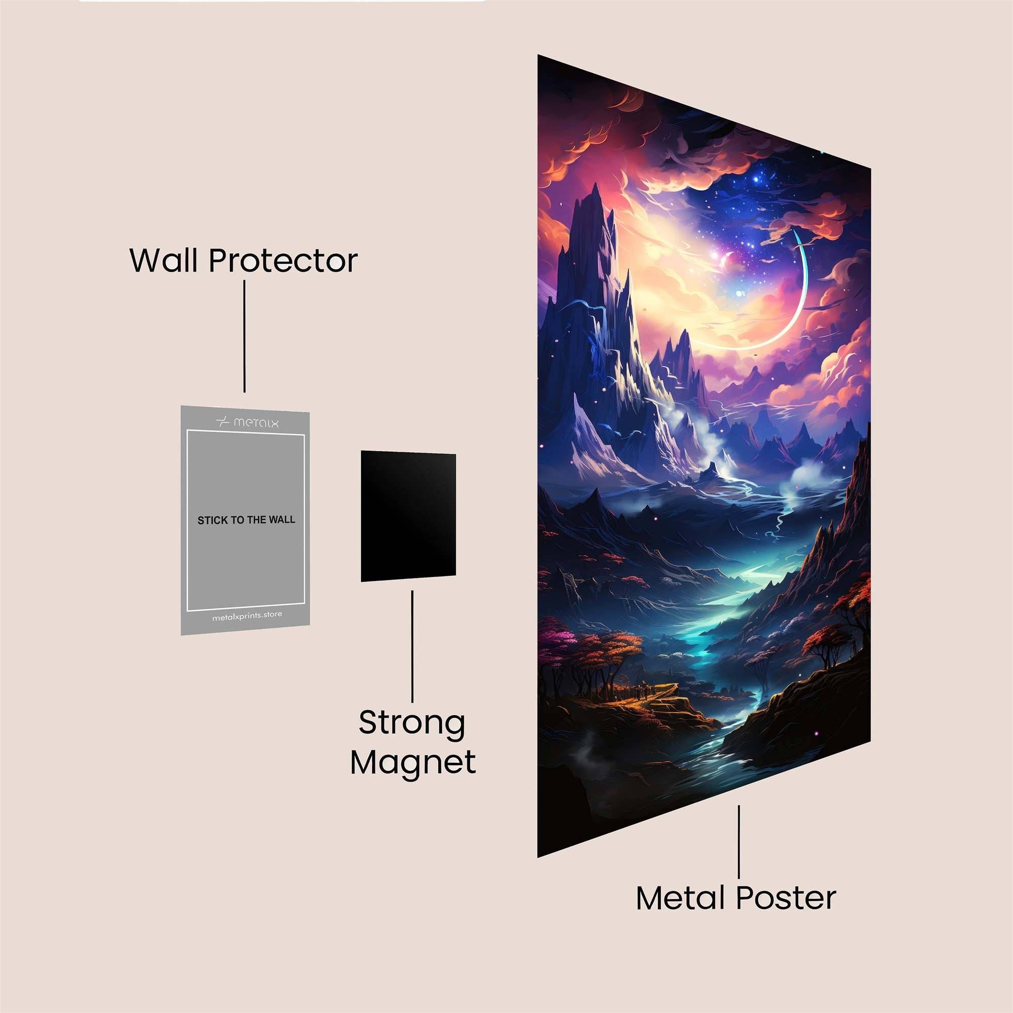 YinYang Fusion Safe Wall Magnetic / M