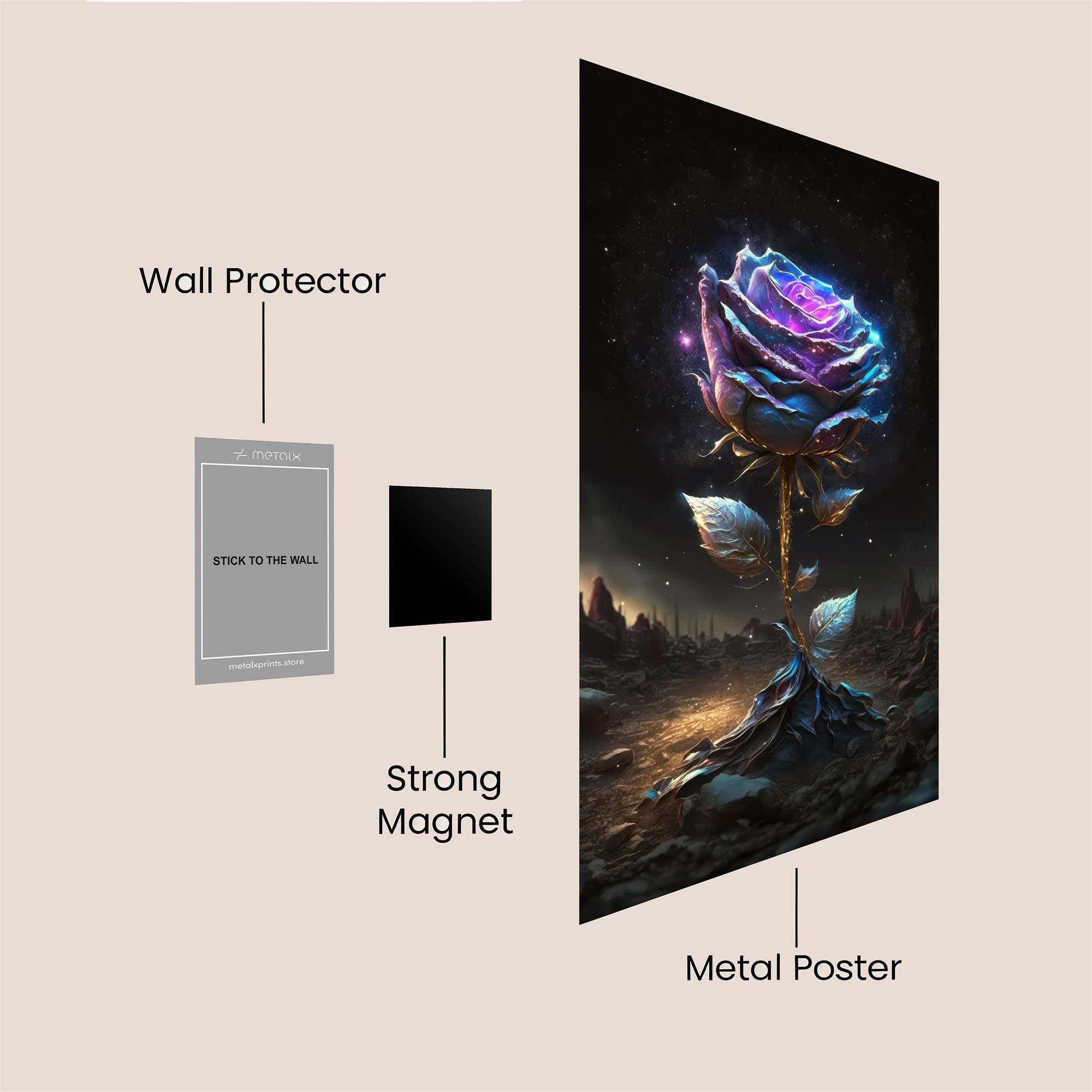 Cat Crusader Safe Wall Magnetic / M