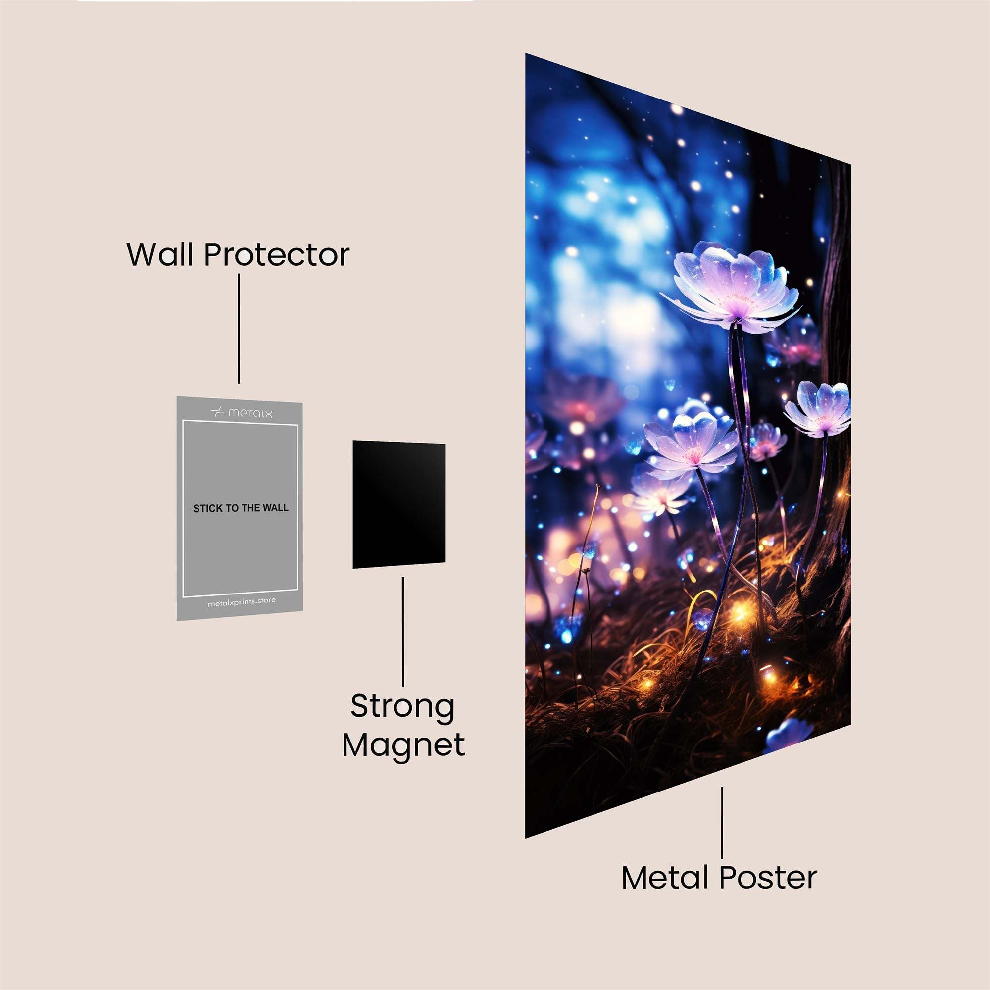 Phoenix Radiance Safe Wall Magnetic / M