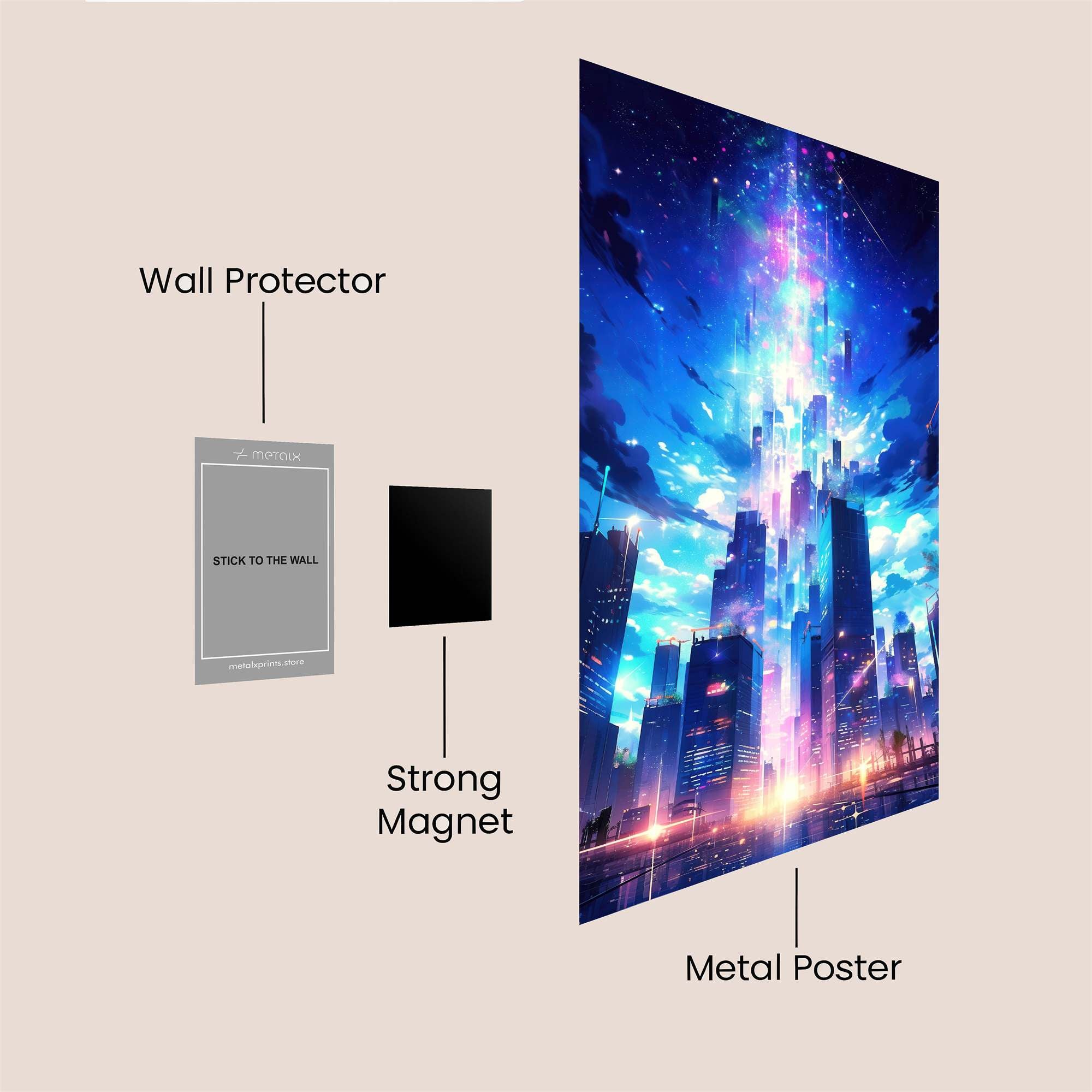 Starlight Dream Safe Wall Magnetic / M