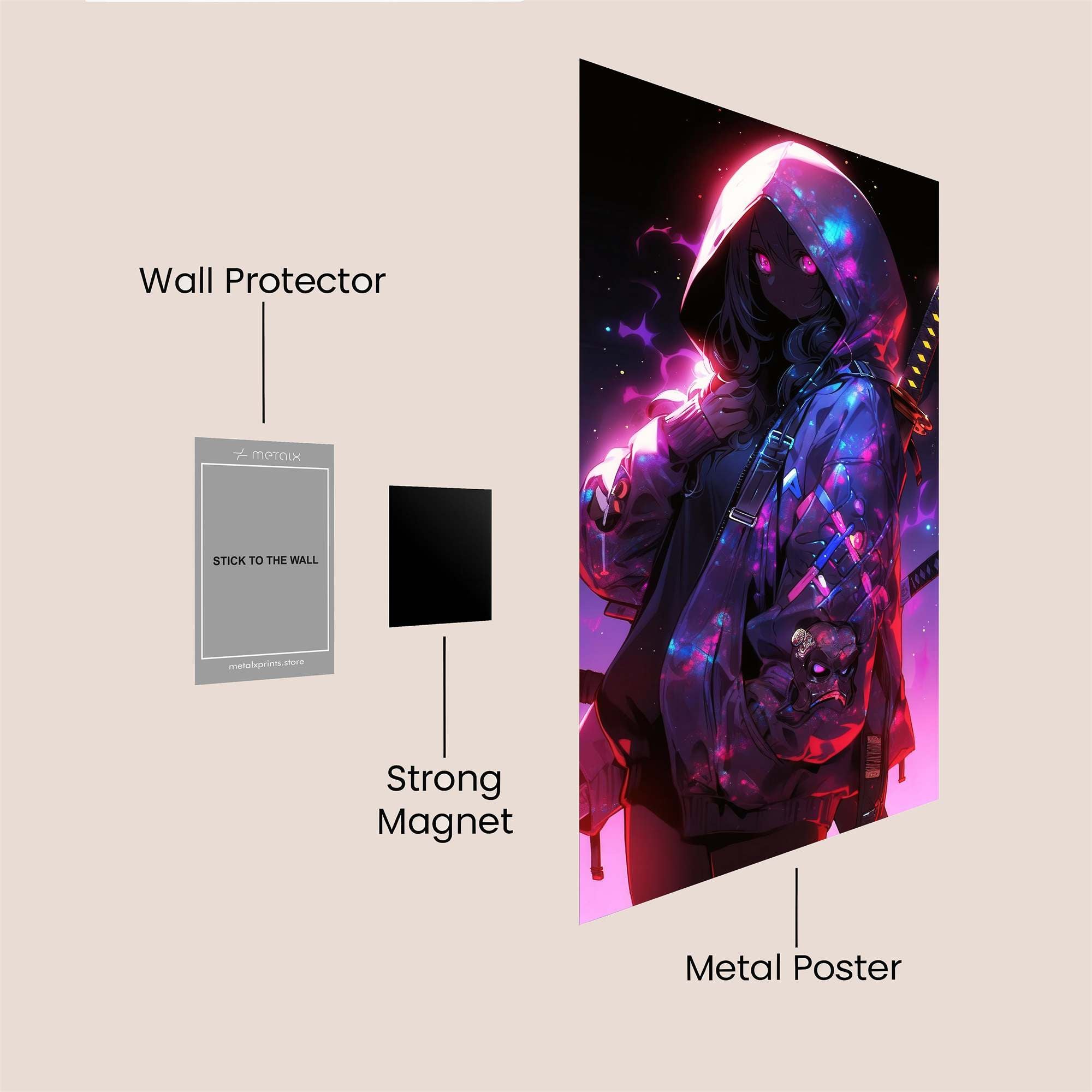 Cosmic Majesty Safe Wall Magnetic / M