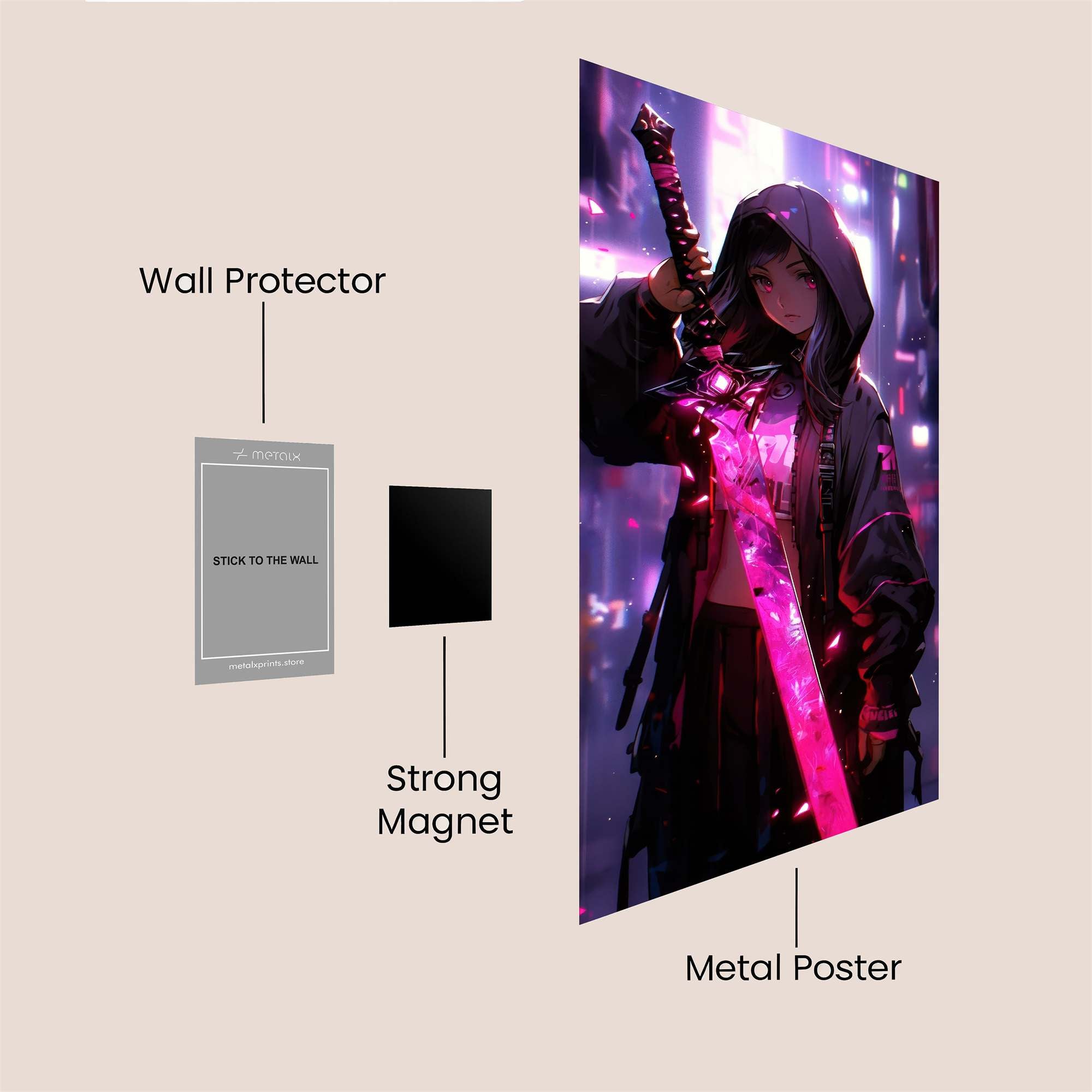 Luna Enchantress Safe Wall Magnetic / M