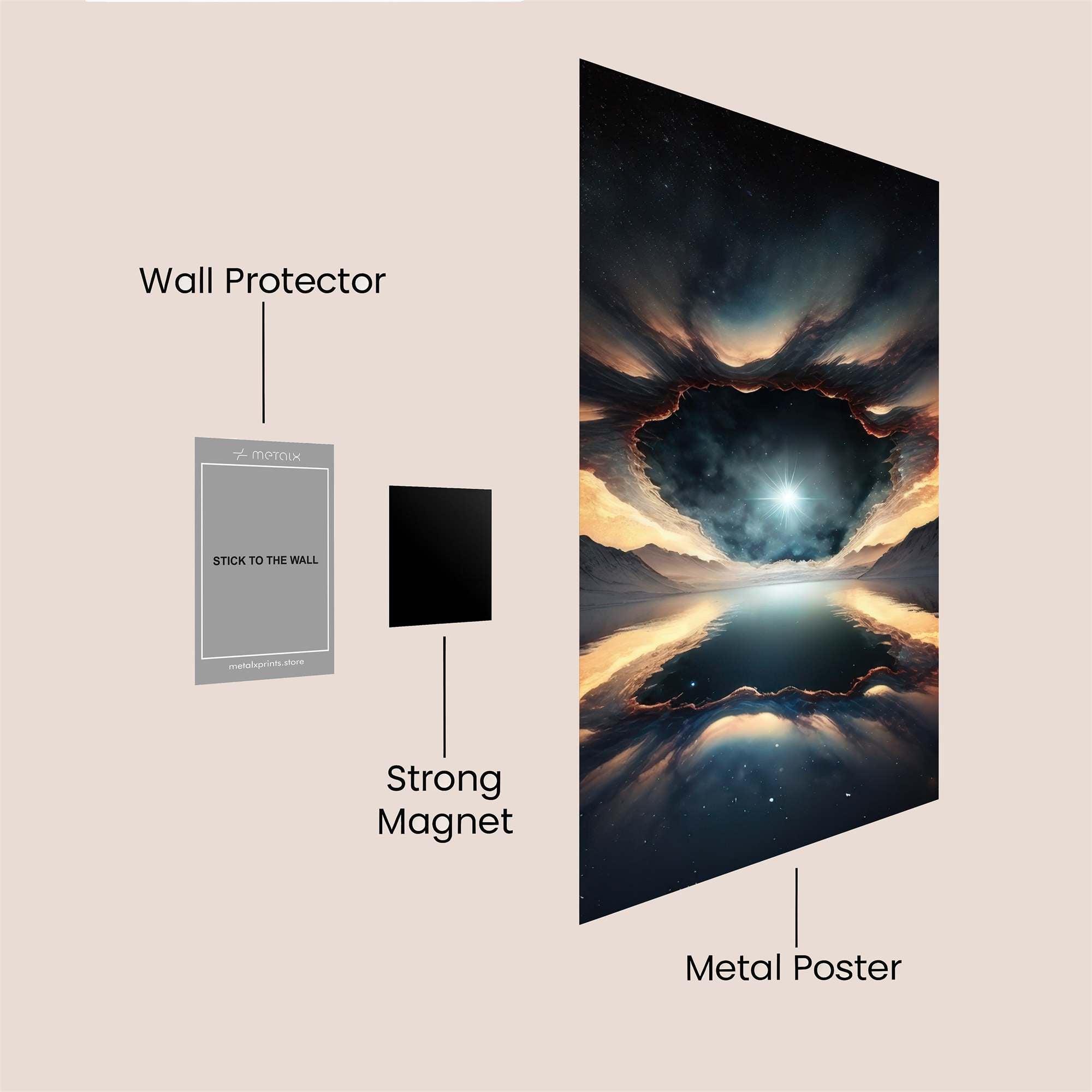 Starlit Serenity Safe Wall Magnetic / M