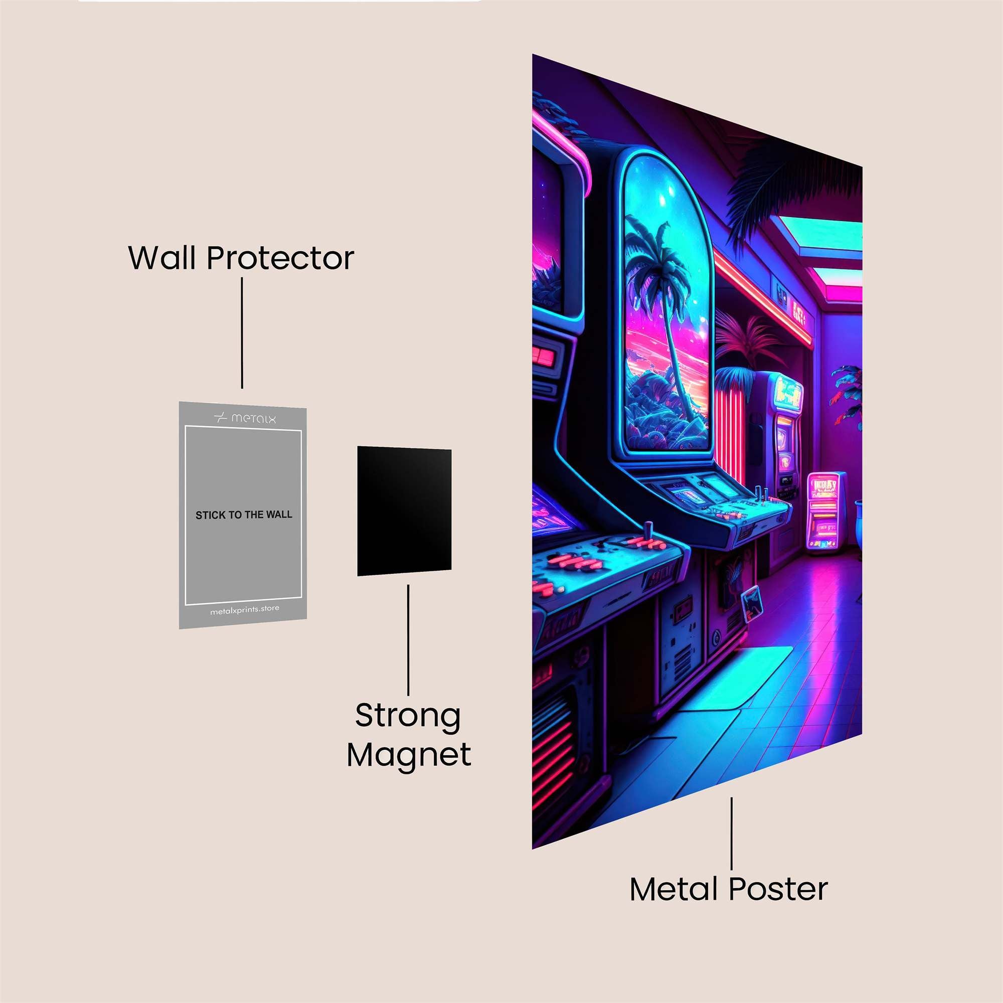 Cub Tempest Safe Wall Magnetic / M