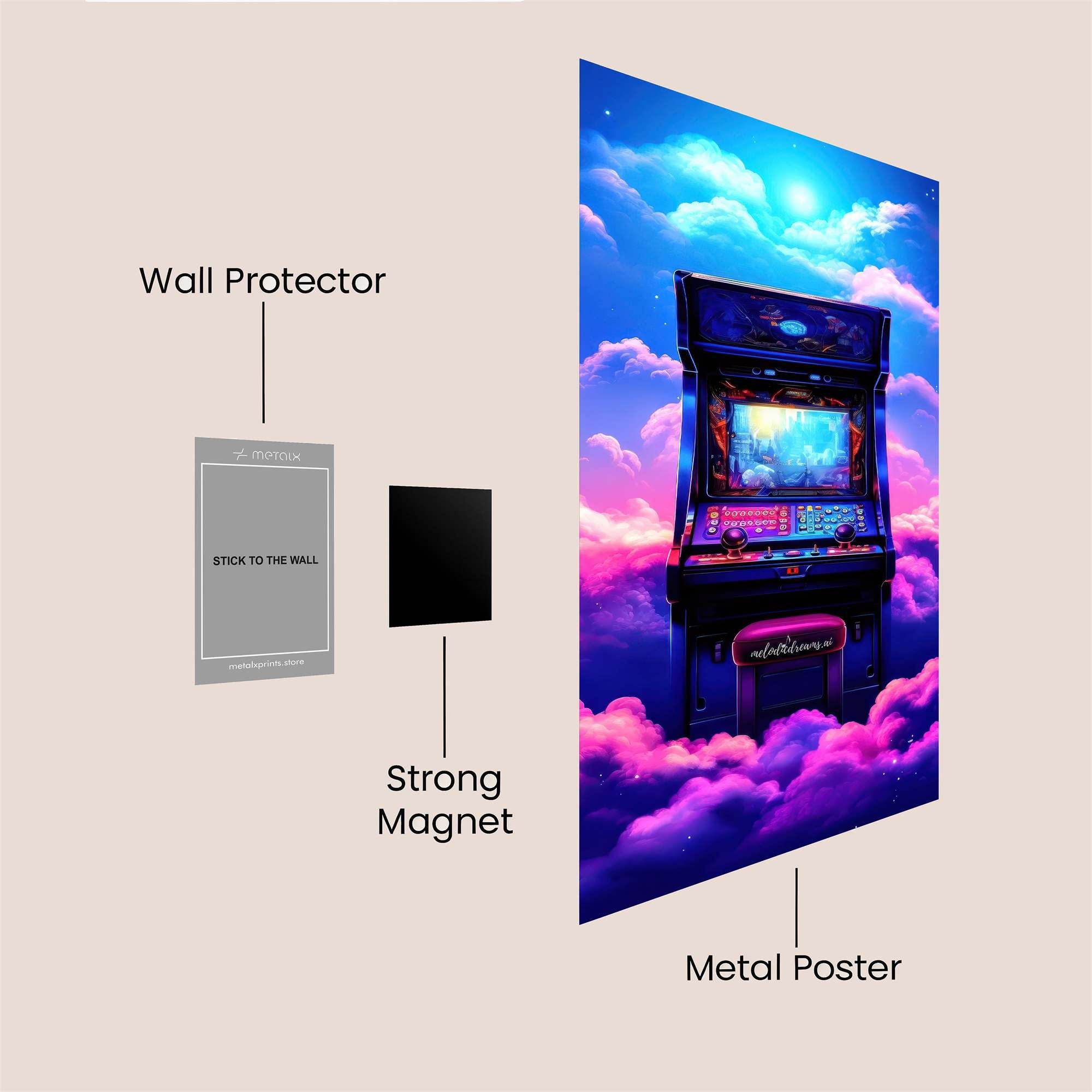 Storm Cub Safe Wall Magnetic / M