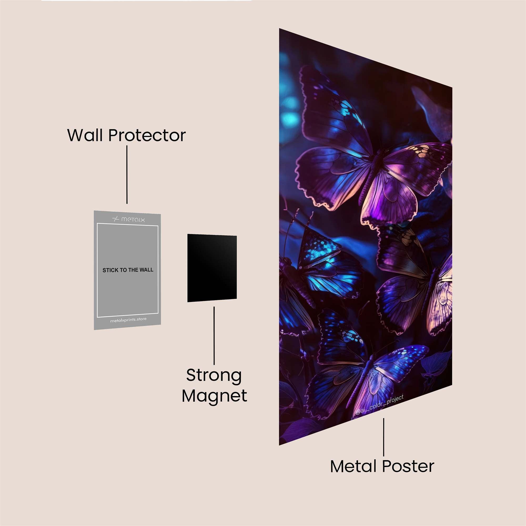 Dragon Blaze Safe Wall Magnetic / M