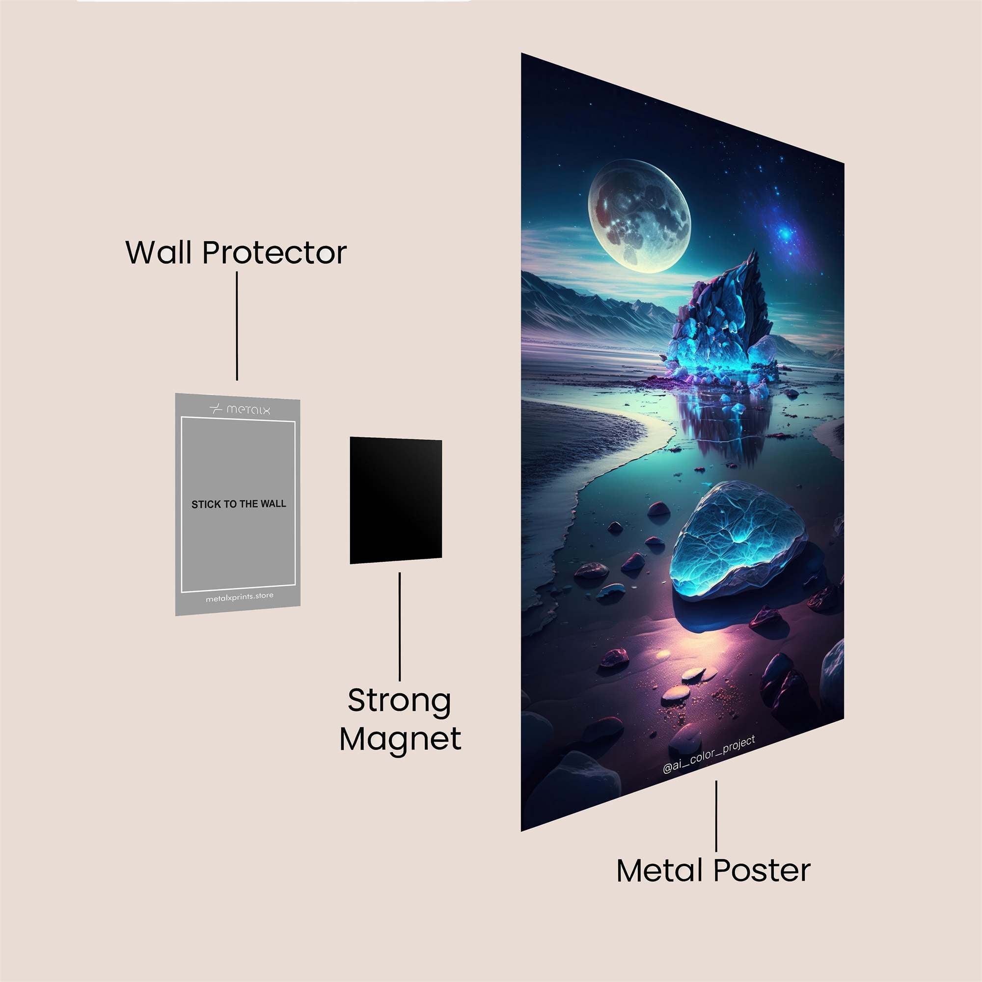 Dragon Cosmic Safe Wall Magnetic / M