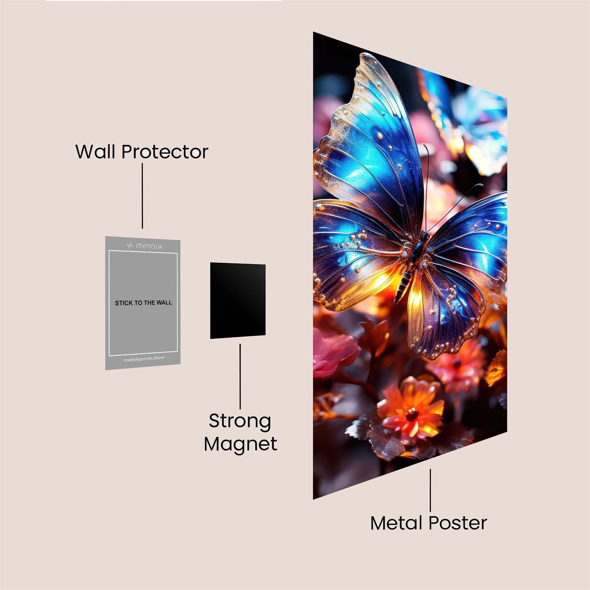 Aquarius Dream Safe Wall Magnetic / M