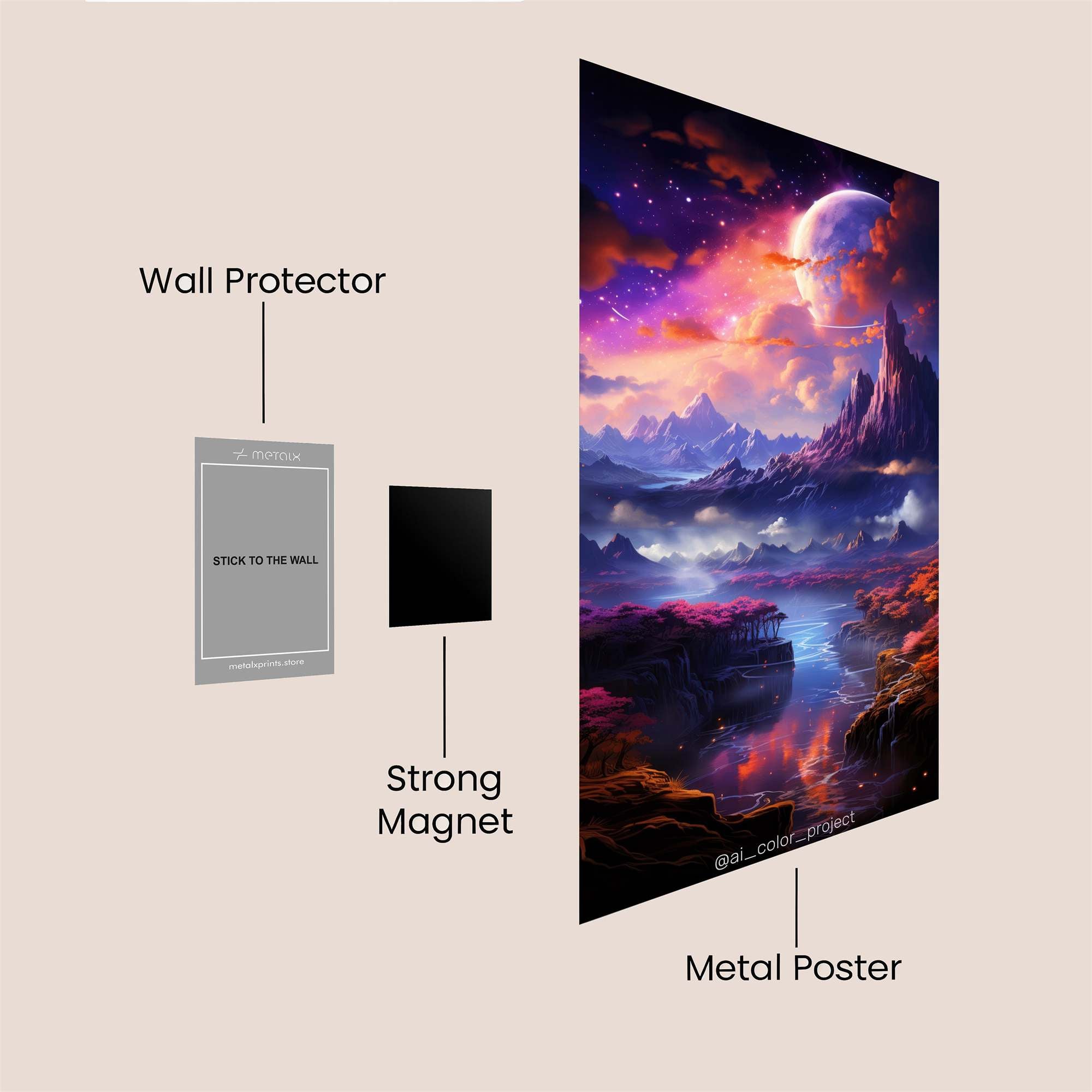 Cerberus Inferno Safe Wall Magnetic / M