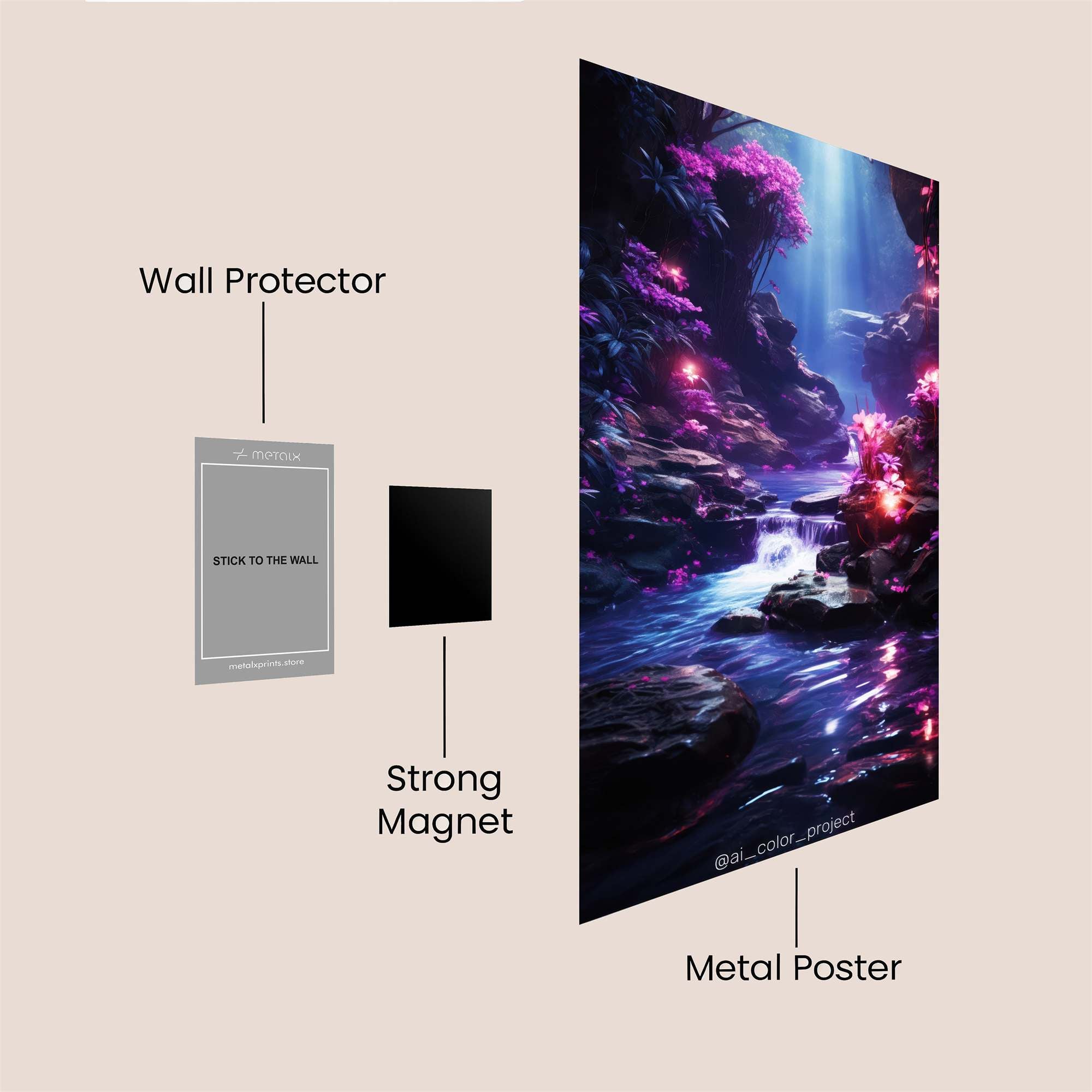 Frost Phoenix Safe Wall Magnetic / M