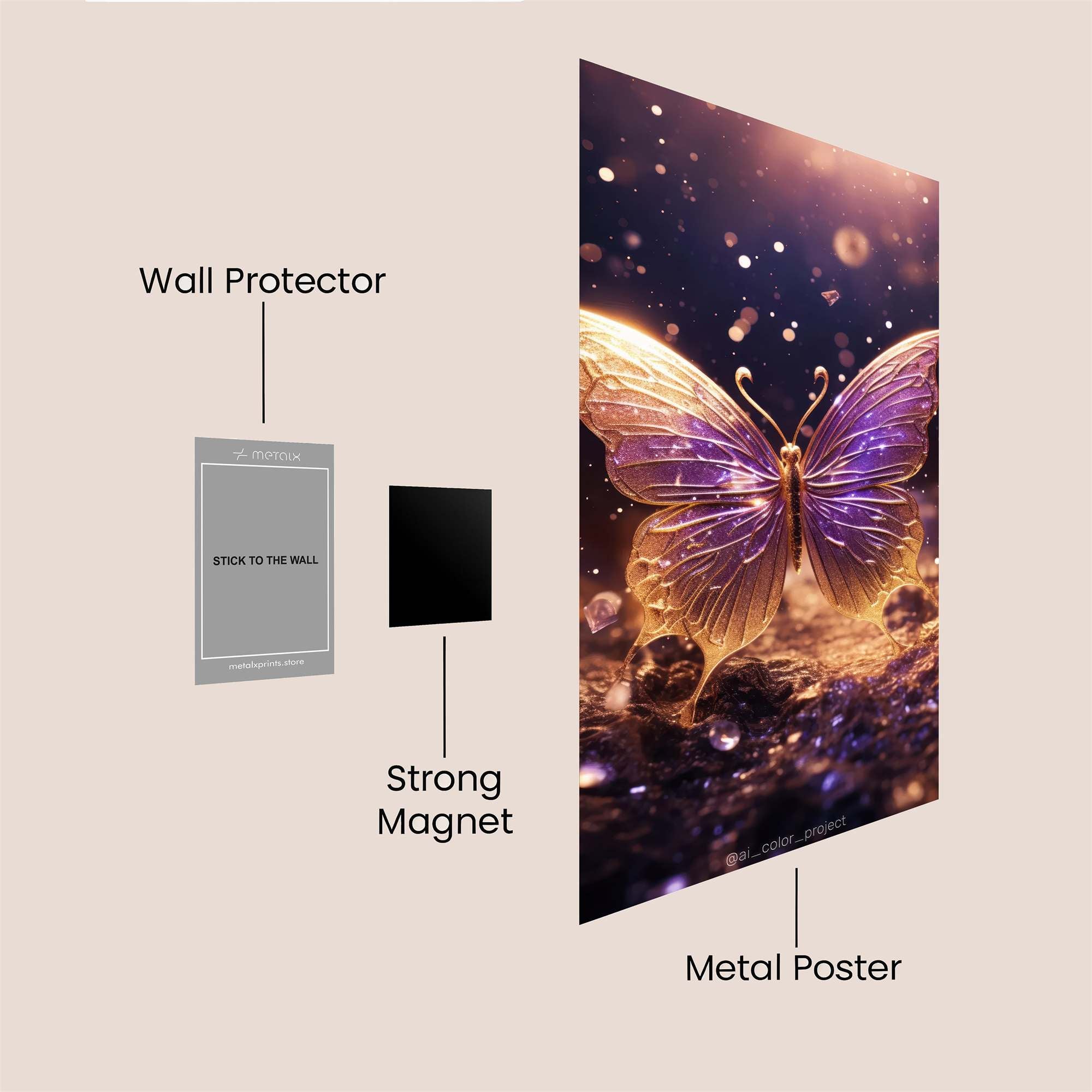 Frost Phoenix Safe Wall Magnetic / M