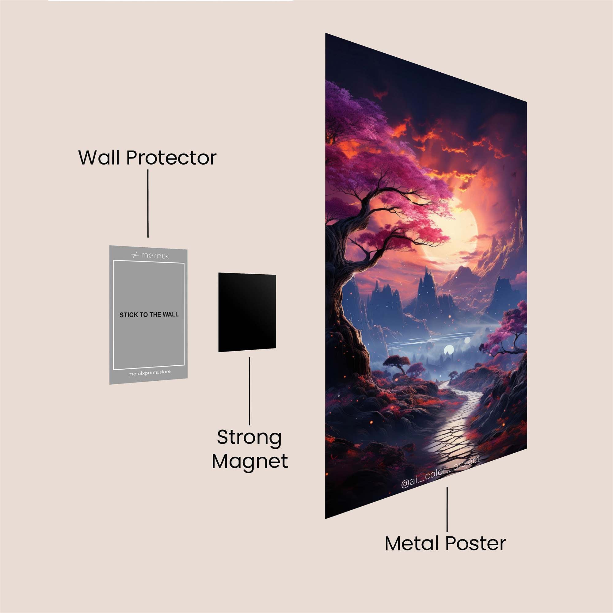 Cerberus Blaze Safe Wall Magnetic / M