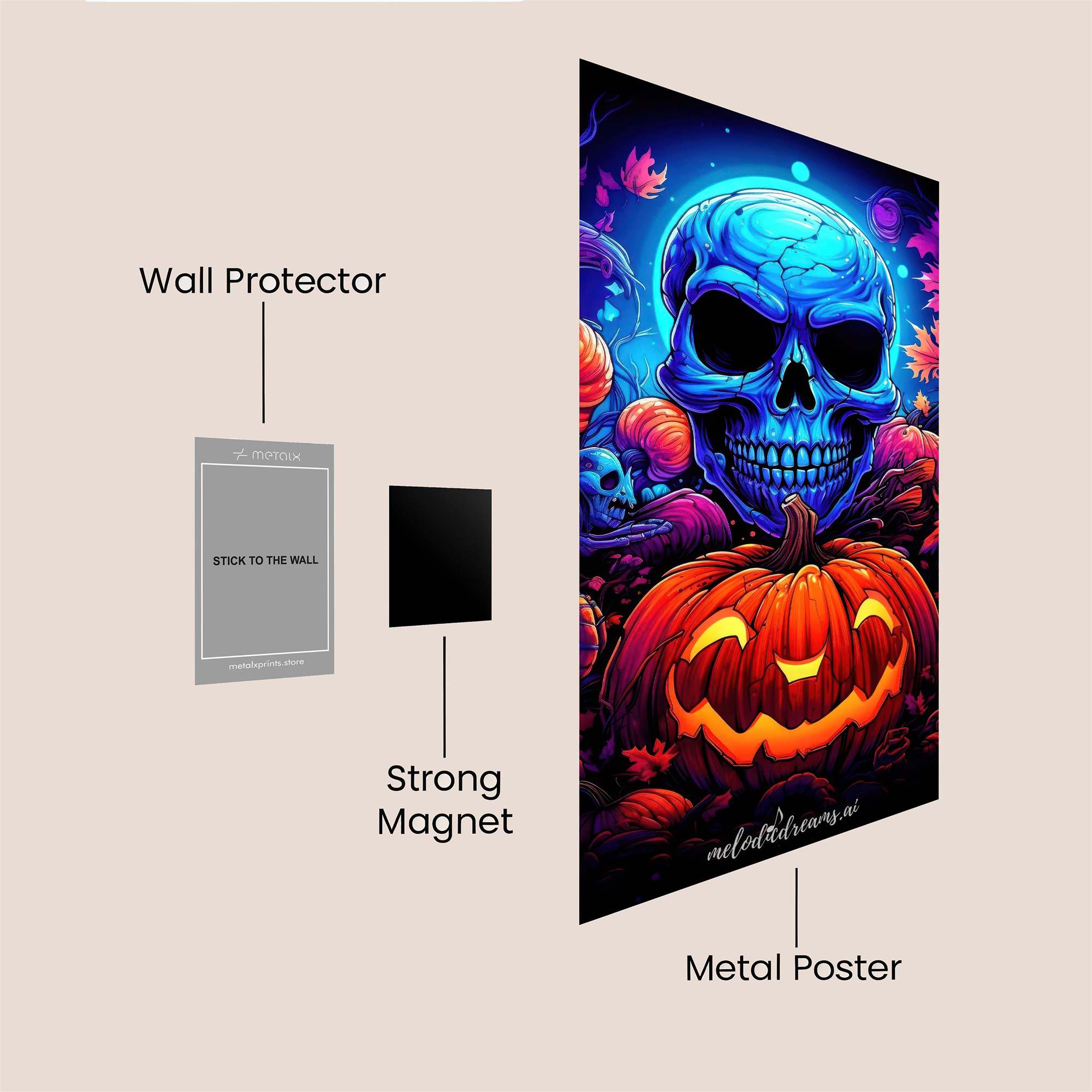 Luna Enchant Safe Wall Magnetic / M