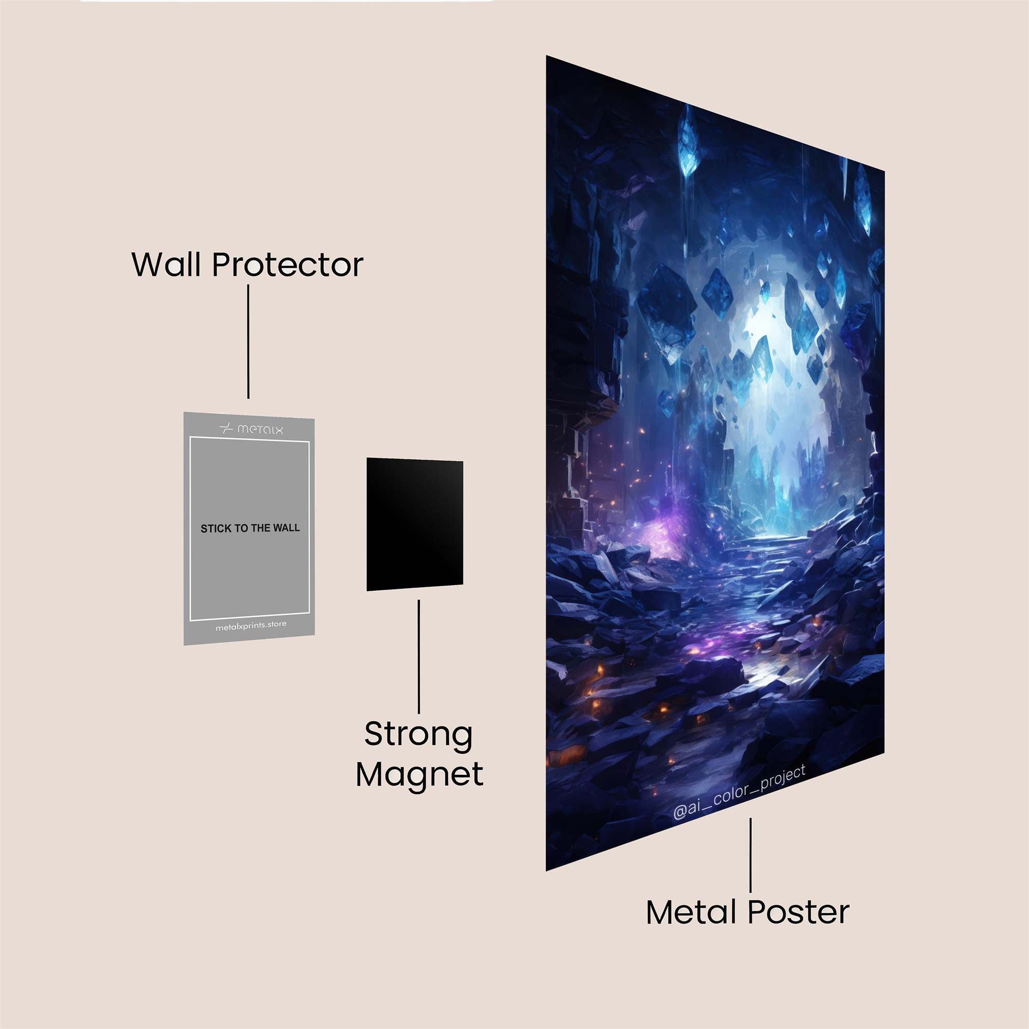 Berry Enchantment Safe Wall Magnetic / M