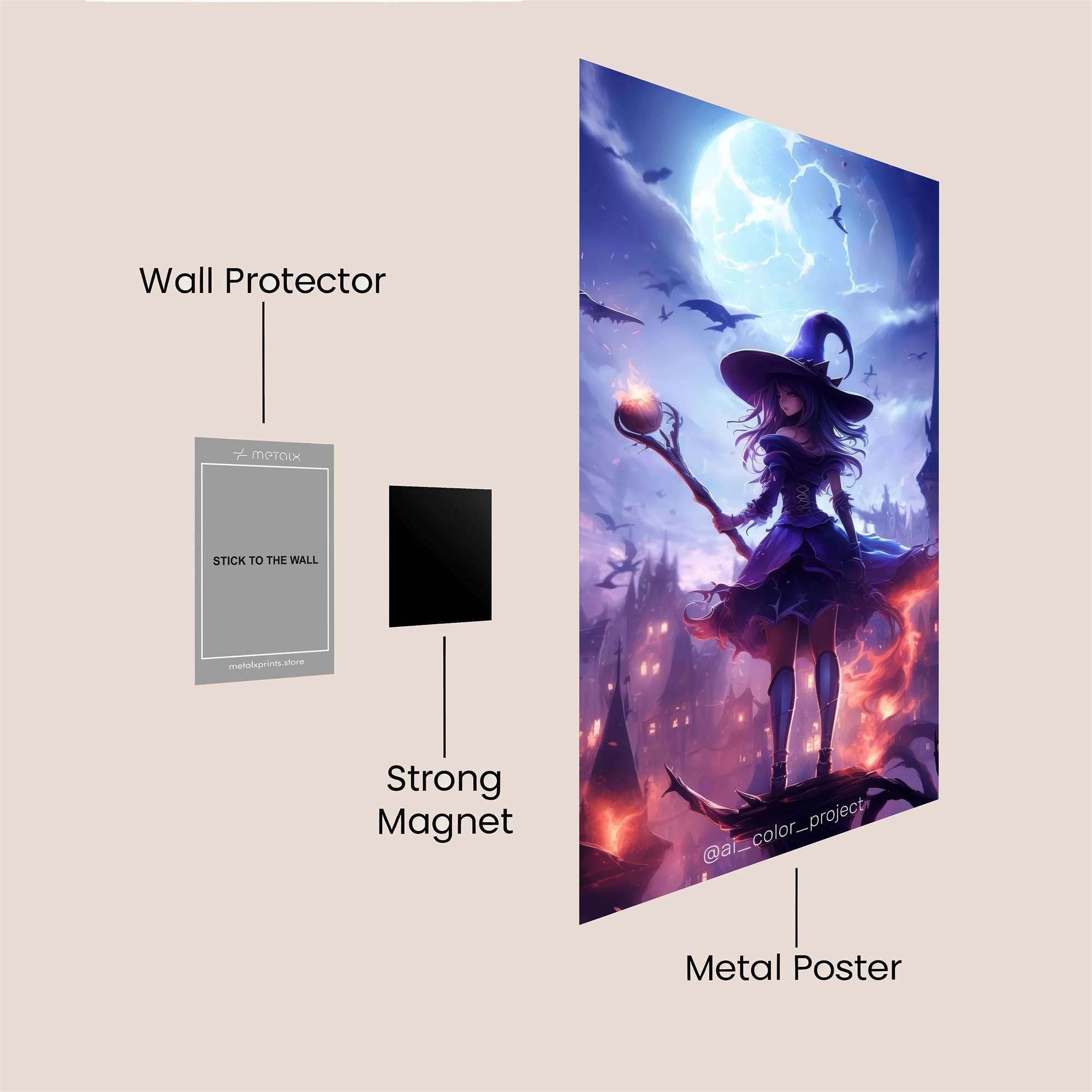 Dragon Romance Safe Wall Magnetic / M