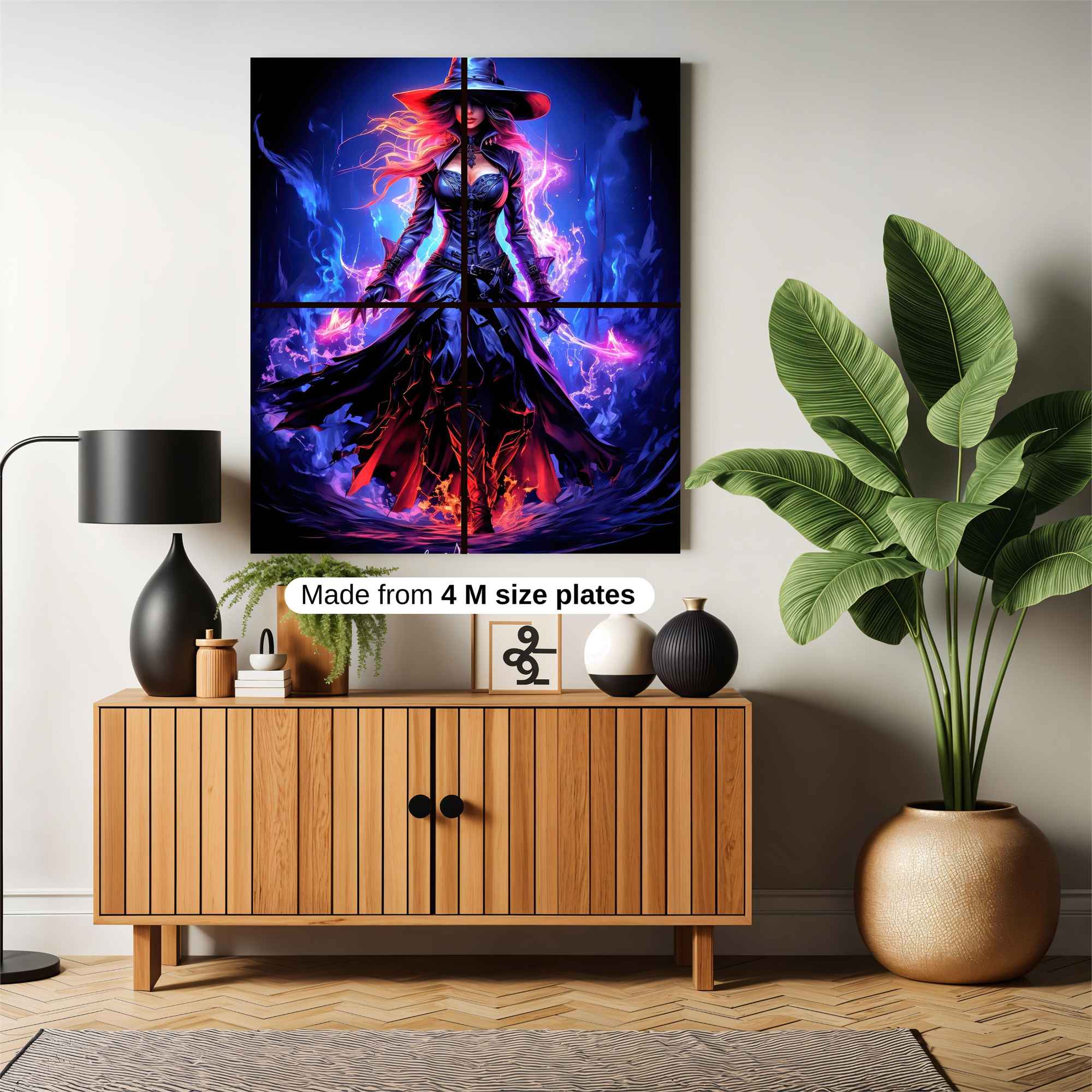 Arjuna Fiery Safe Wall Magnetic / M