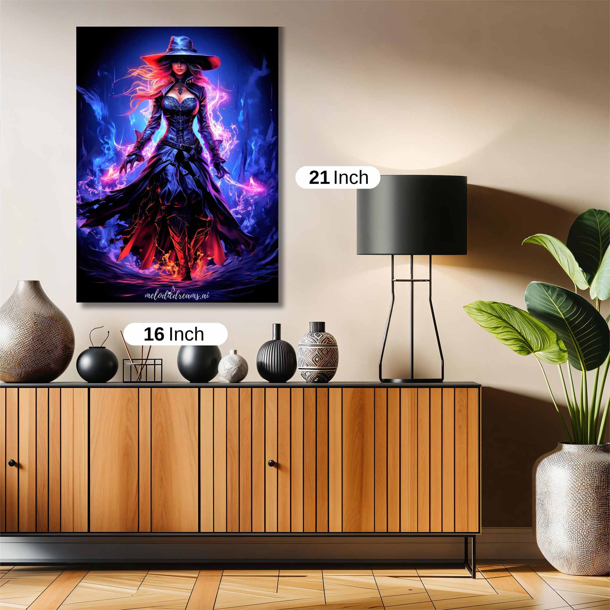 Arjuna Fiery Safe Wall Magnetic / M