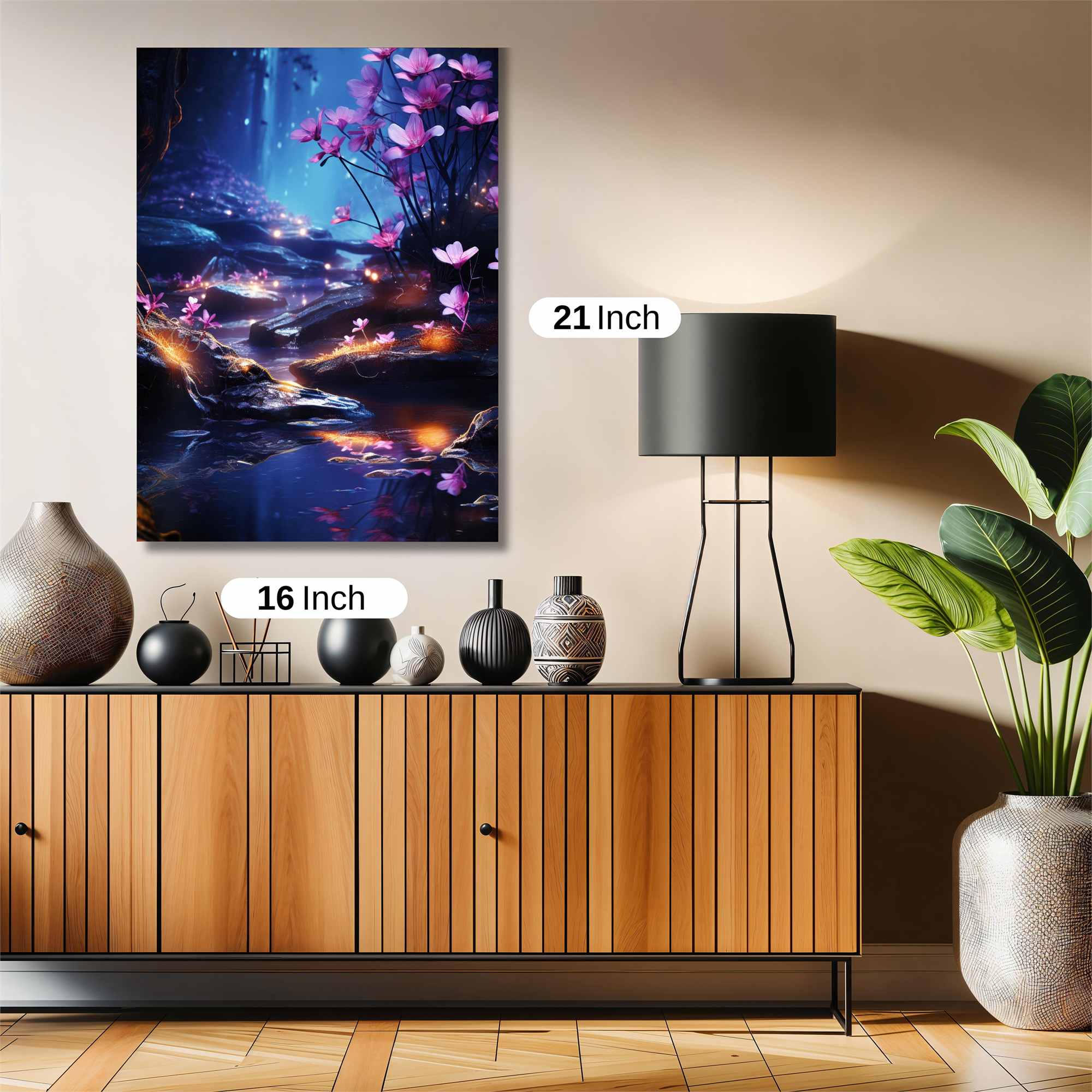 Strawberry Serenity Safe Wall Magnetic / M