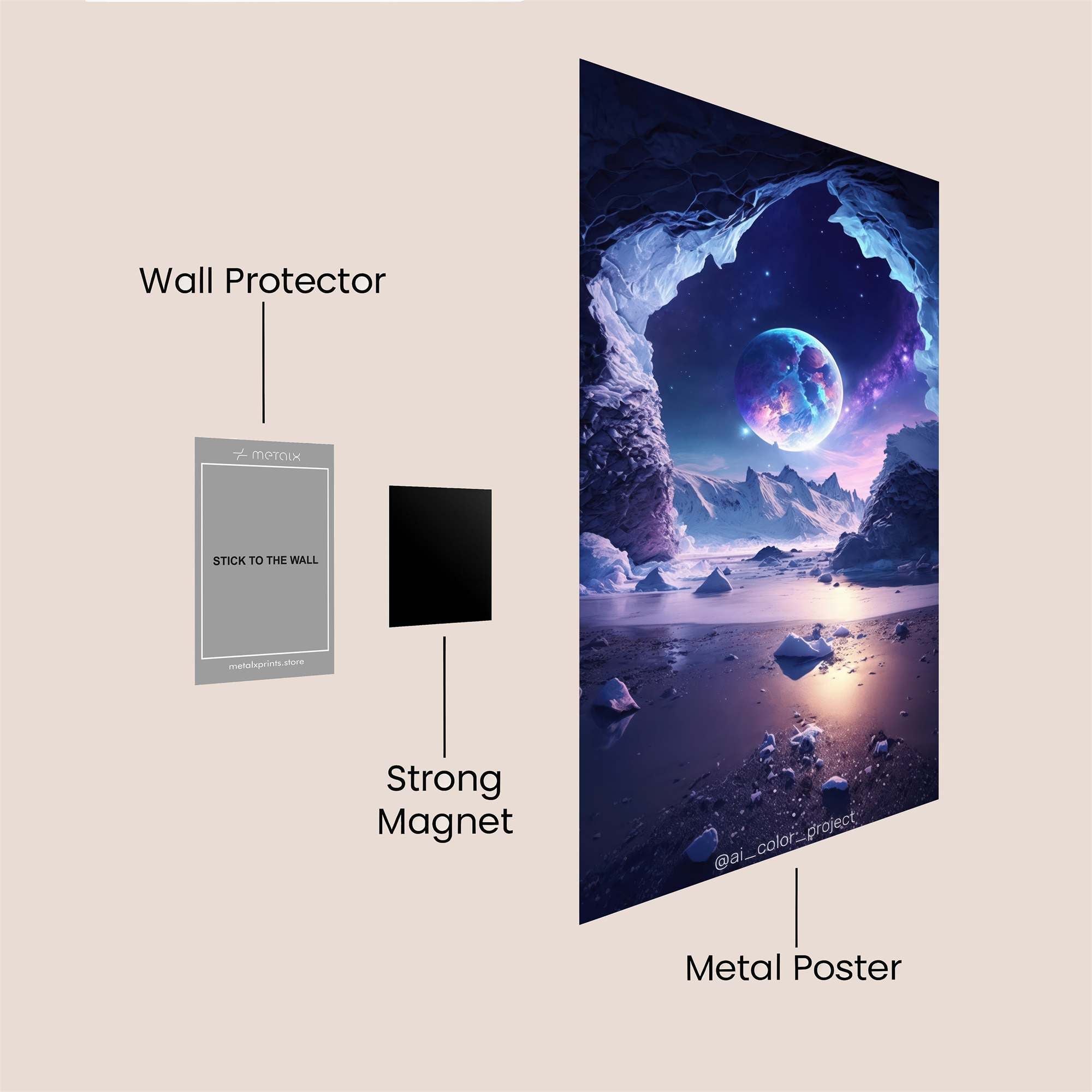 Dragons Clash Safe Wall Magnetic / M