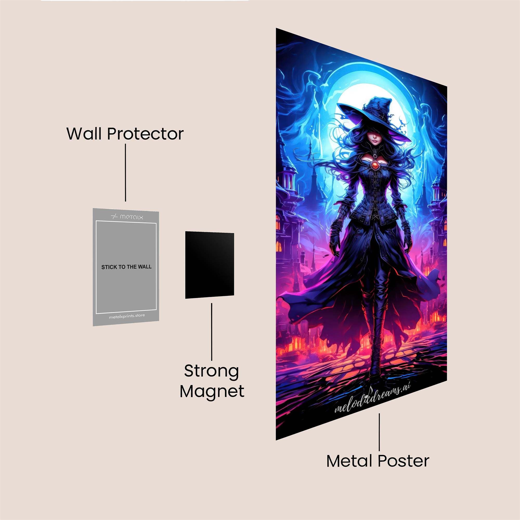 Frost Monarch Safe Wall Magnetic / M