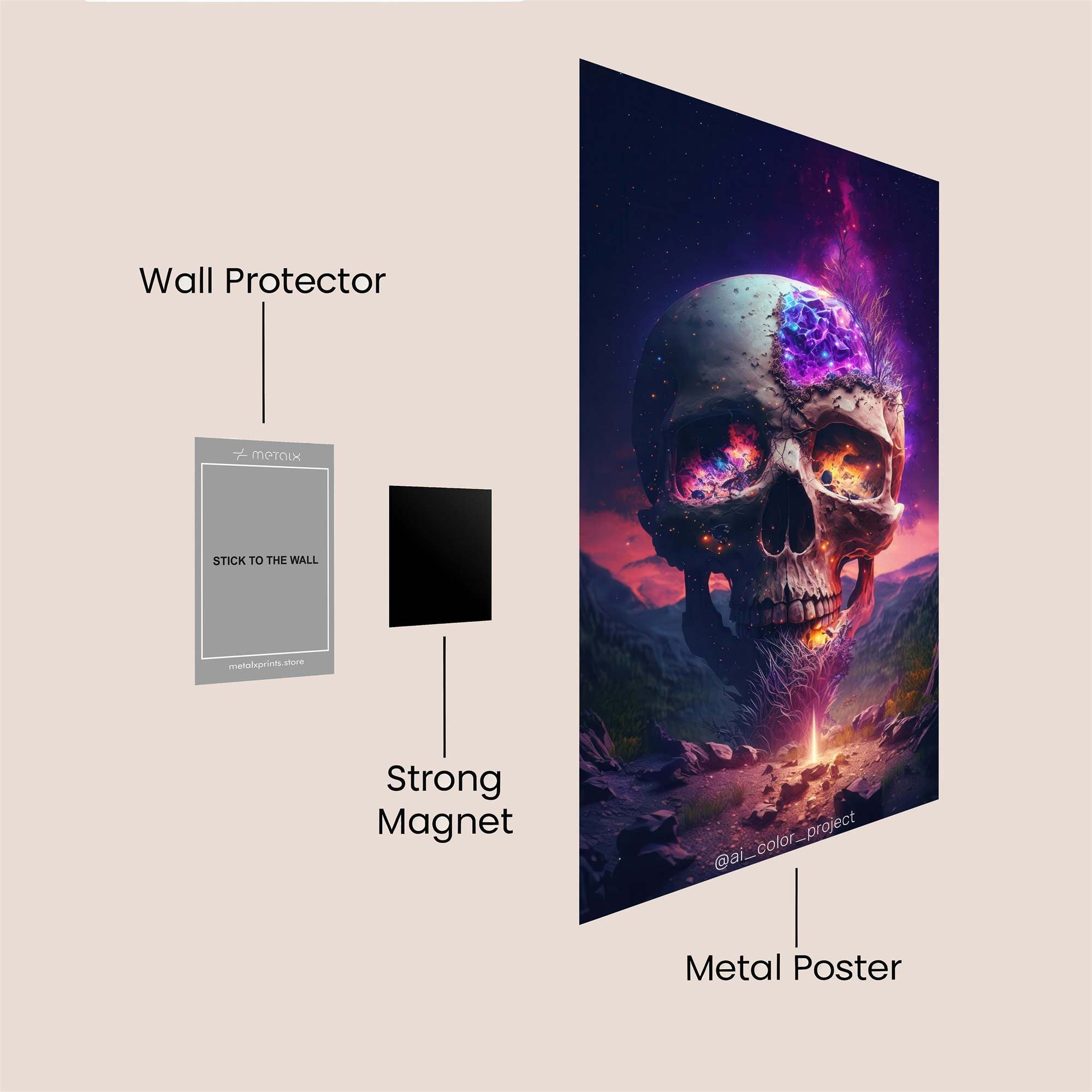 Eclipse Serenity Safe Wall Magnetic / M