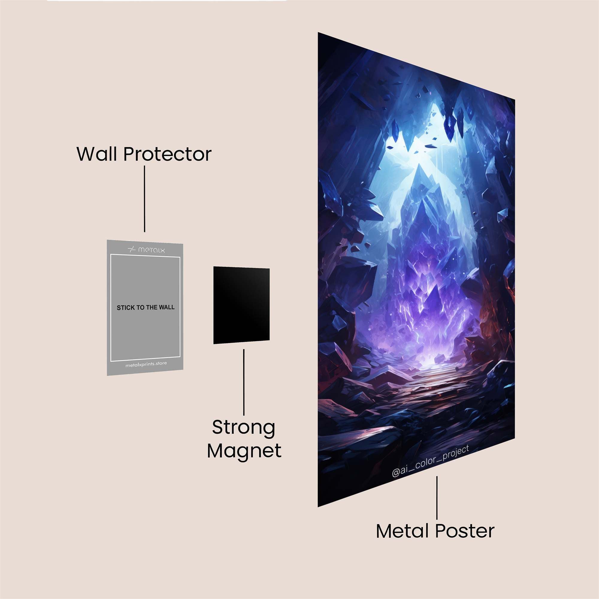 Cosmic Harmony Safe Wall Magnetic / M