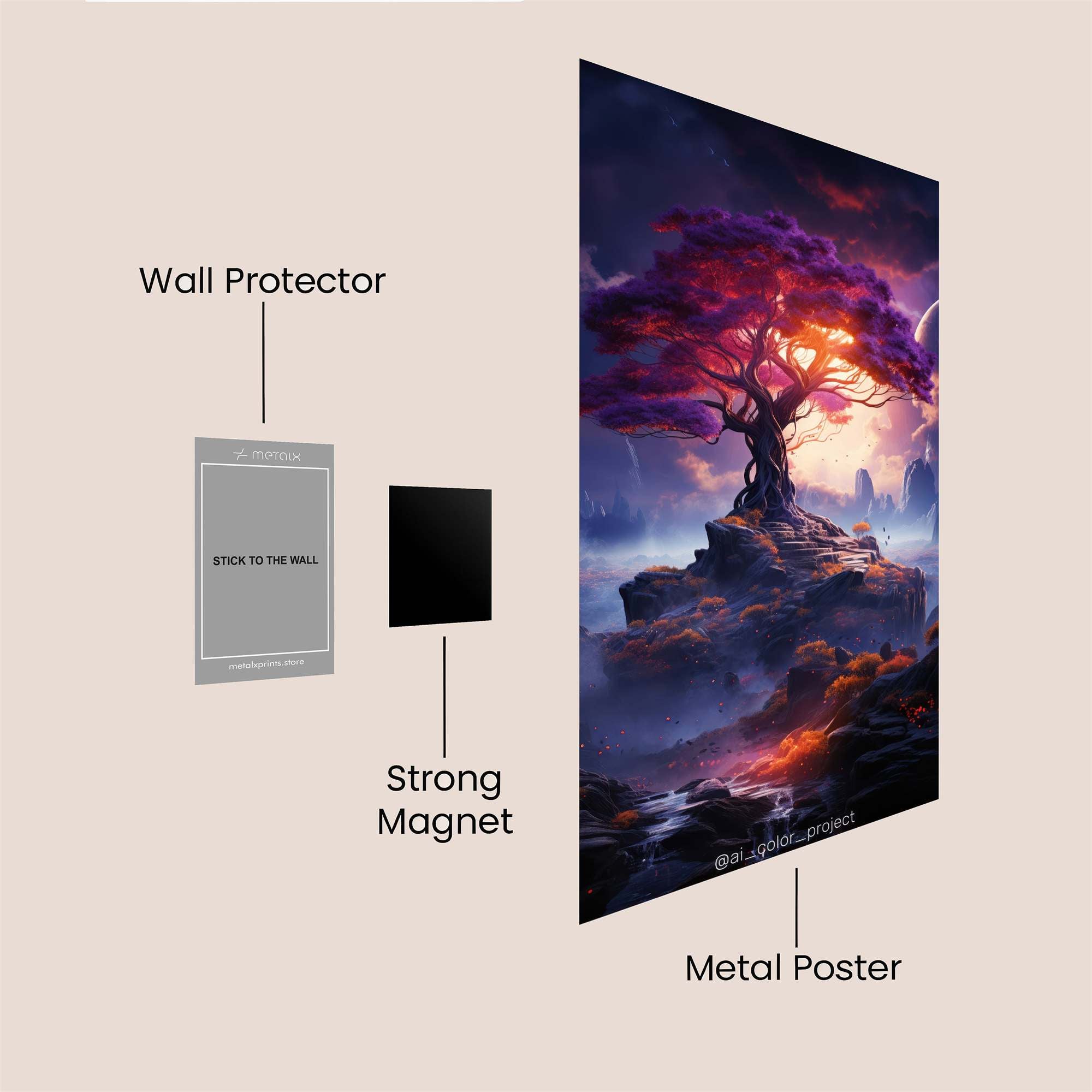 Frost Seraph Safe Wall Magnetic / M