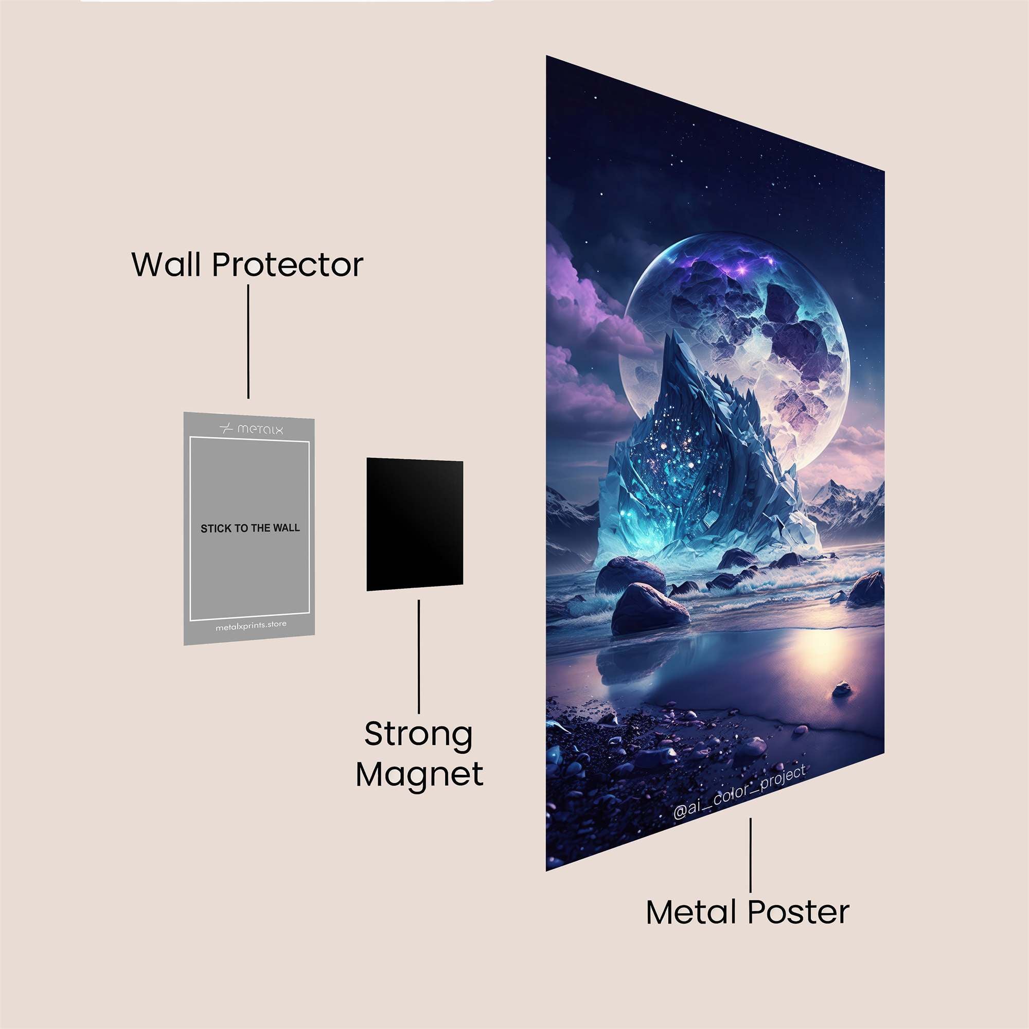 YinYang Harmony Safe Wall Magnetic / M