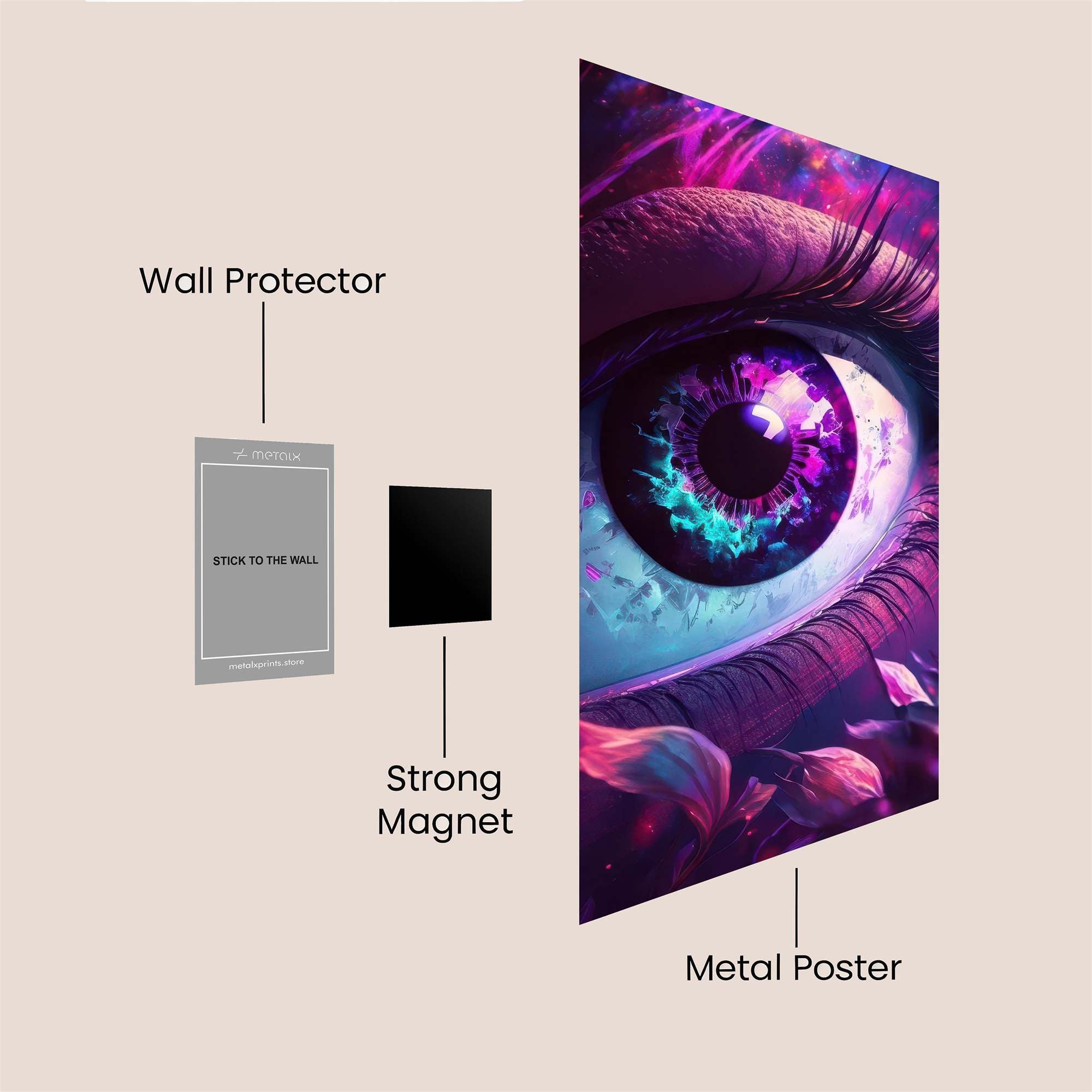 Nature's Harmony Safe Wall Magnetic / M
