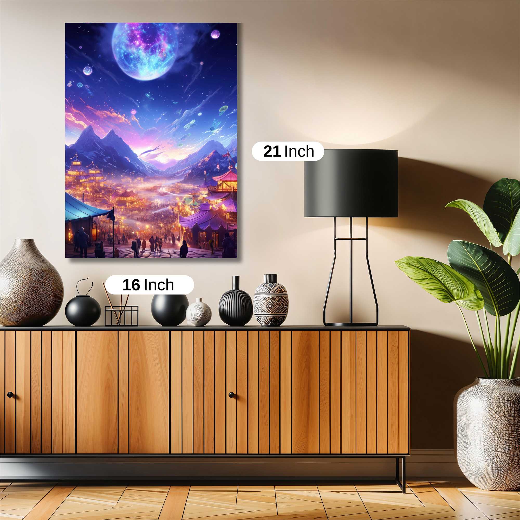 Fiery Majesty Safe Wall Magnetic / M