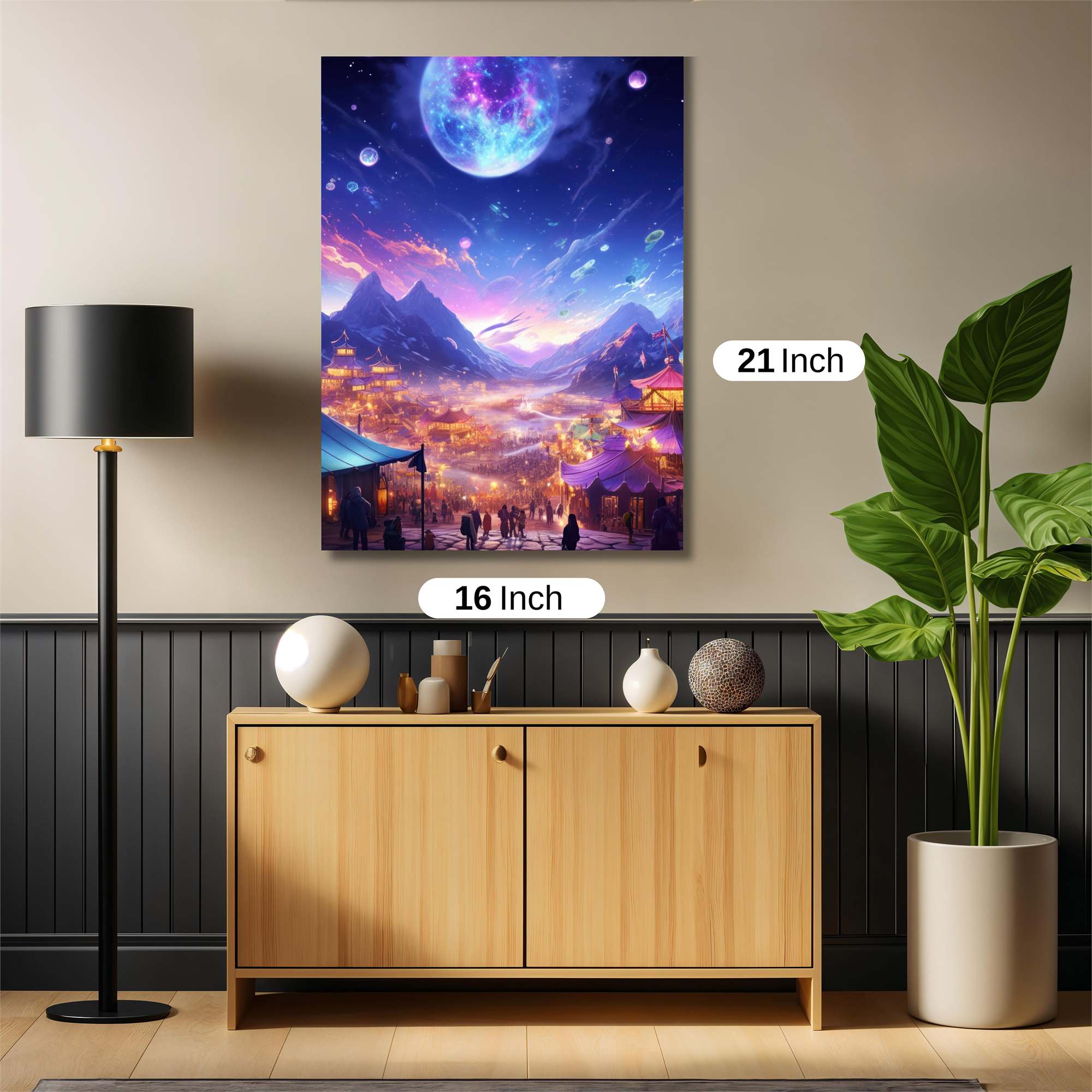 Fiery Majesty Safe Wall Magnetic / M