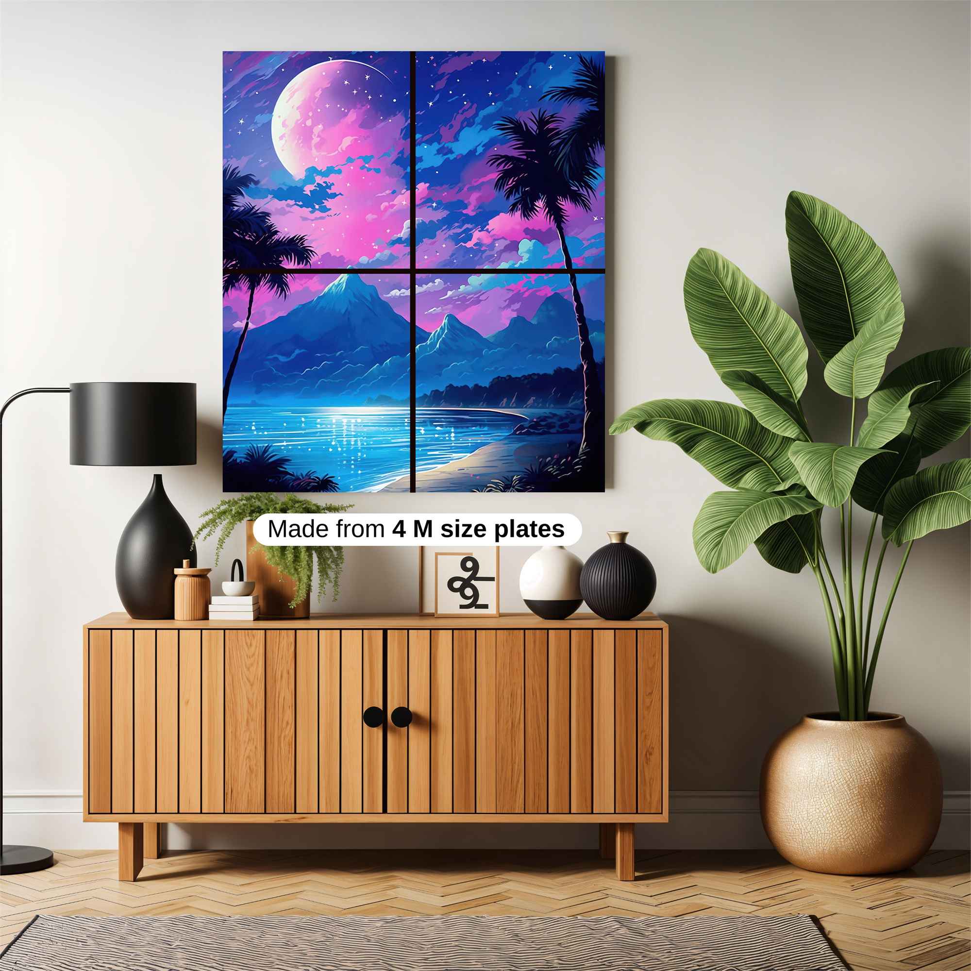 Flame Sorcerer Safe Wall Magnetic / M