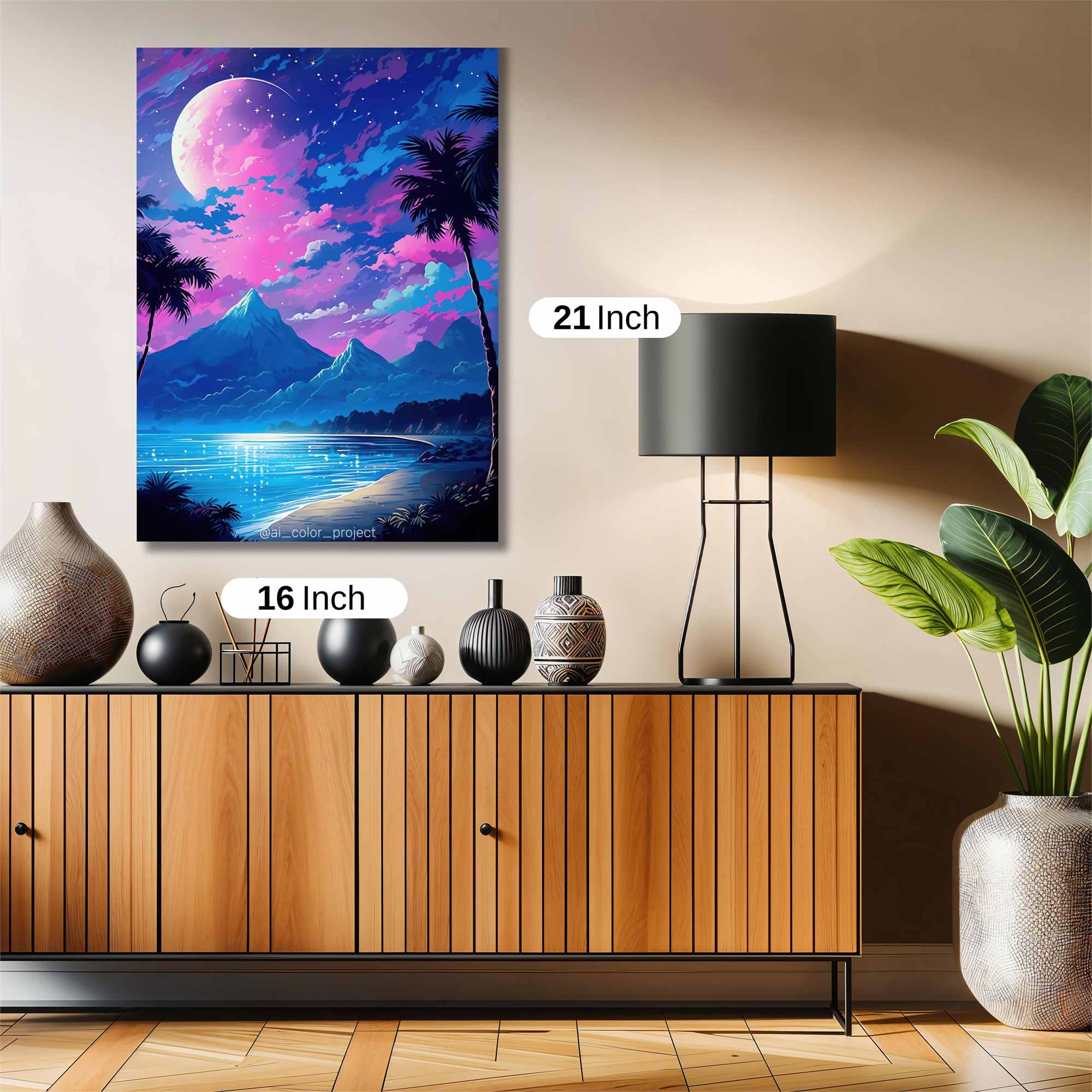 Flame Sorcerer Safe Wall Magnetic / M