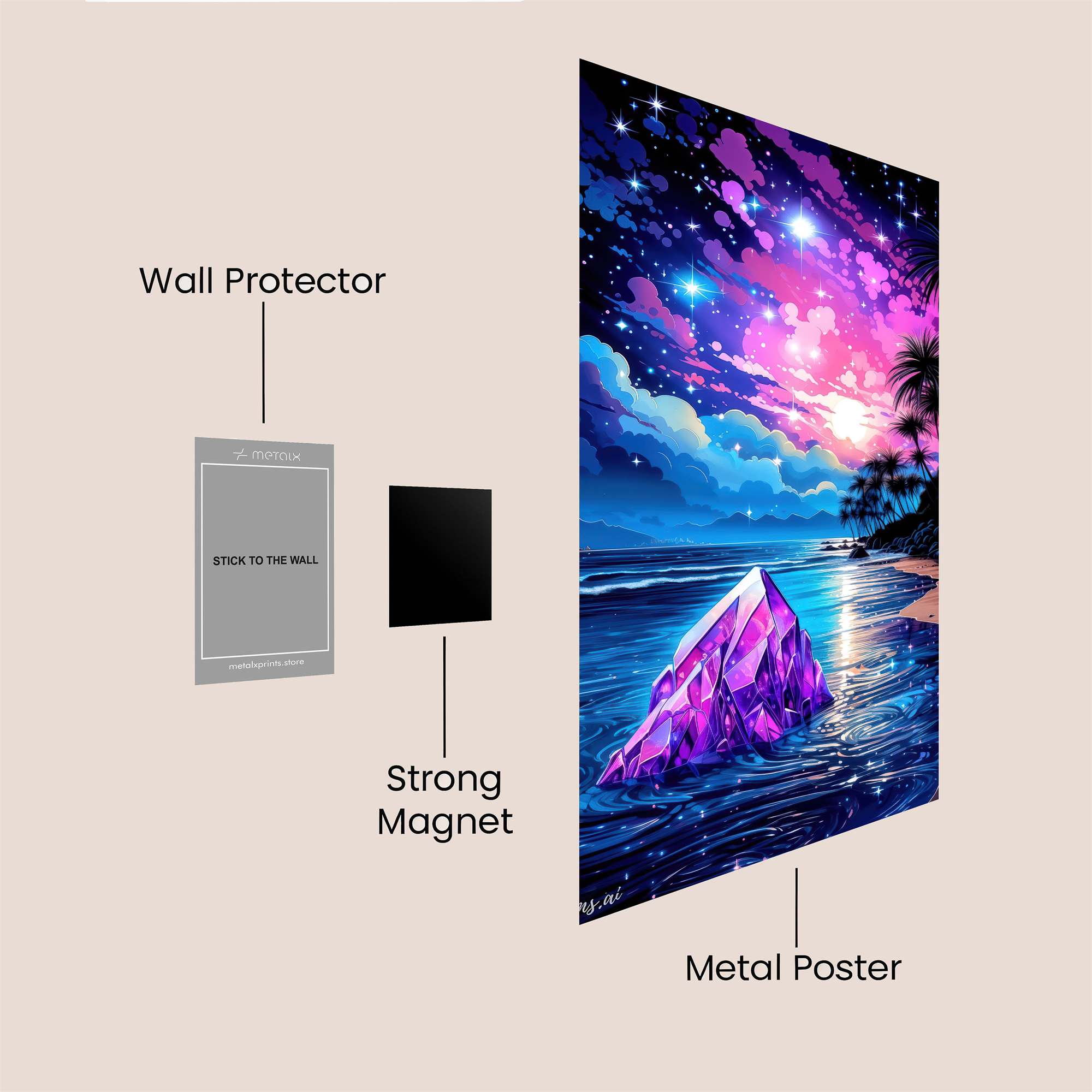 Dragon Dreamscape Safe Wall Magnetic / M