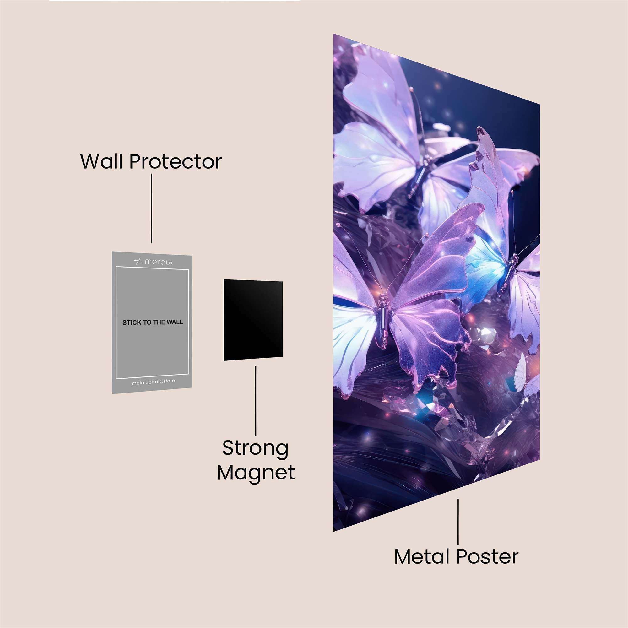 Angelica Radiance Safe Wall Magnetic / M
