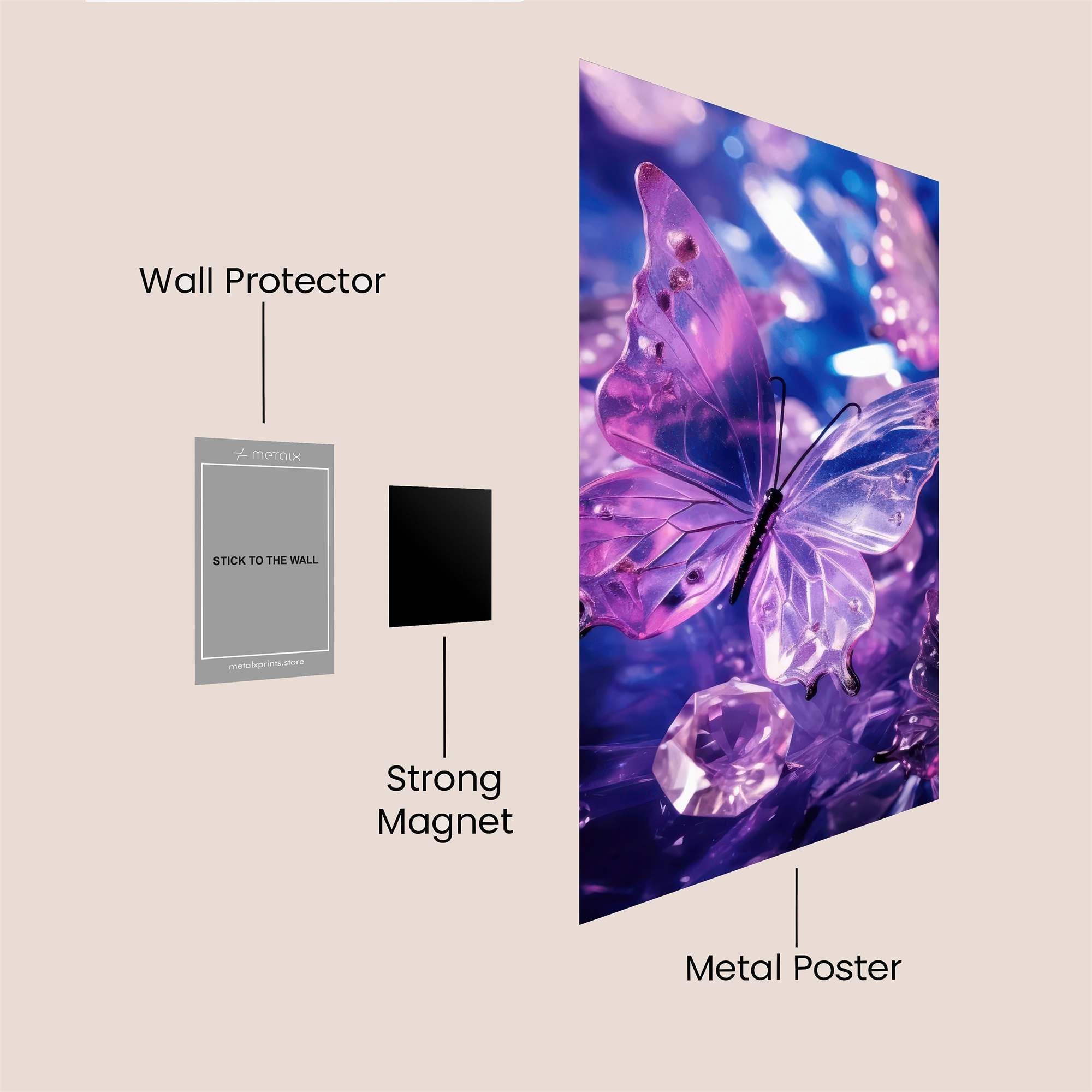 Empress Enigma Safe Wall Magnetic / M