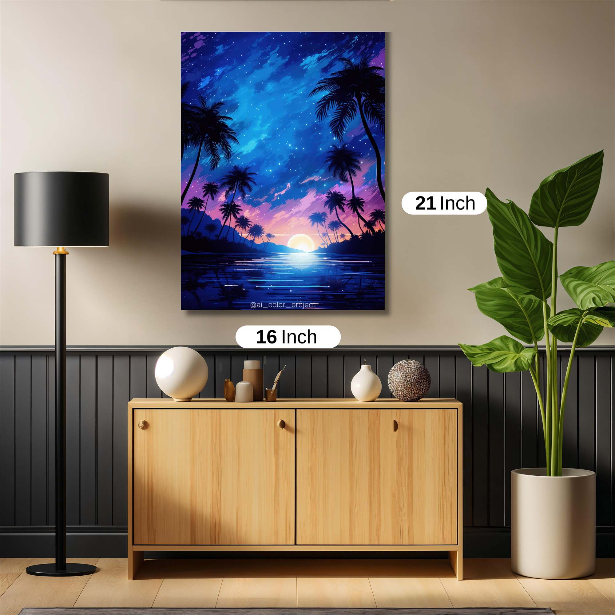 Lotus Harmony Safe Wall Magnetic / M