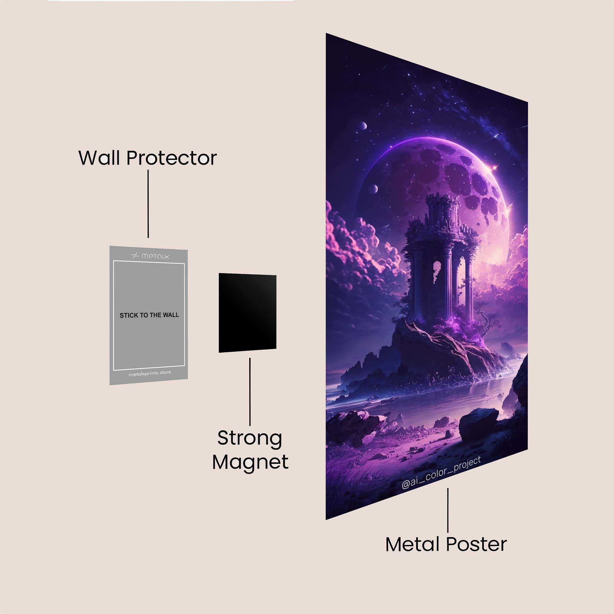Phoenix Serenity Safe Wall Magnetic / M