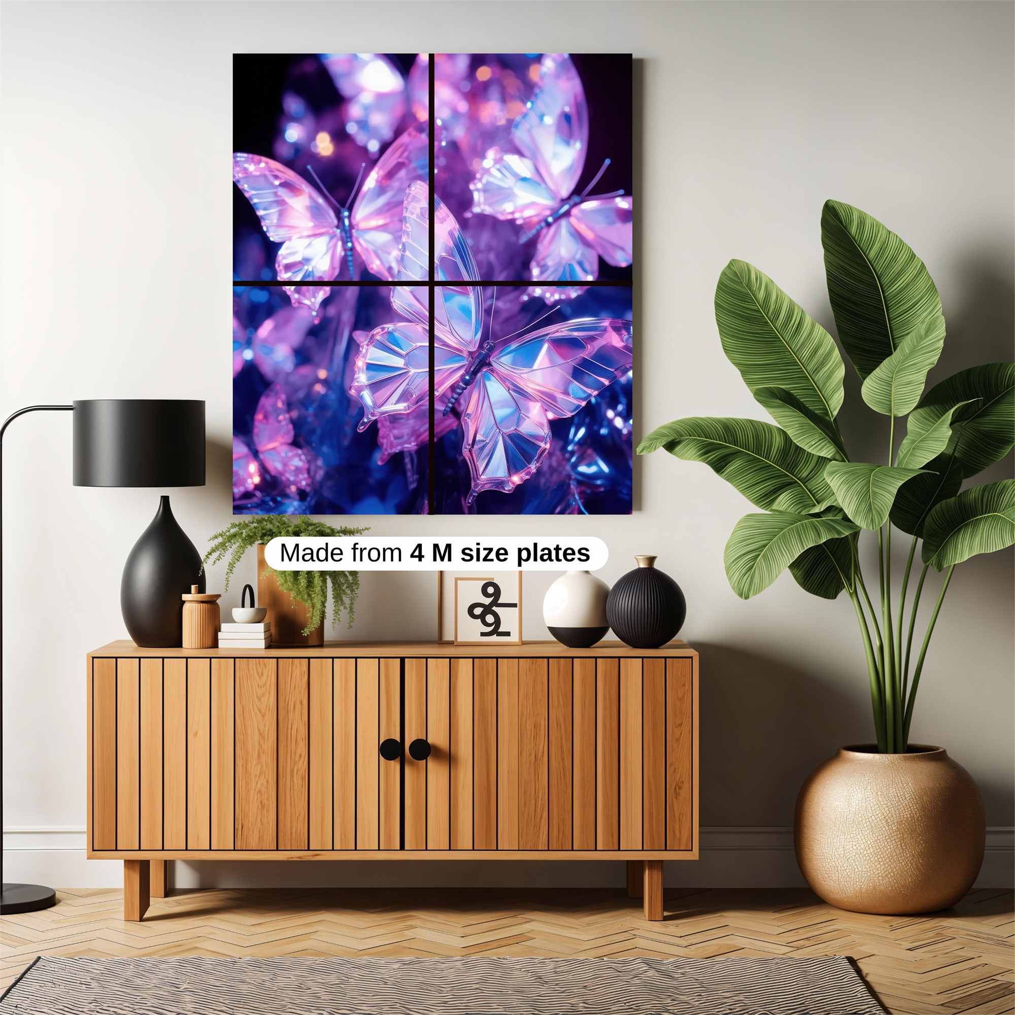 Floral Enchantress Safe Wall Magnetic / M