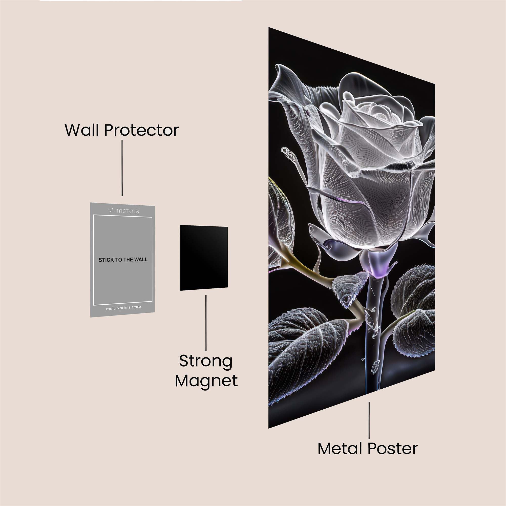 Dragon Serenity Safe Wall Magnetic / M